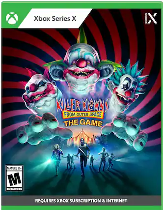 Xbox Series X: Killer Klowns from Outer Space: The Game - Mature 17+ (MSRB) - Requires Xbox Subscription & Internet - M (Mature 17+)