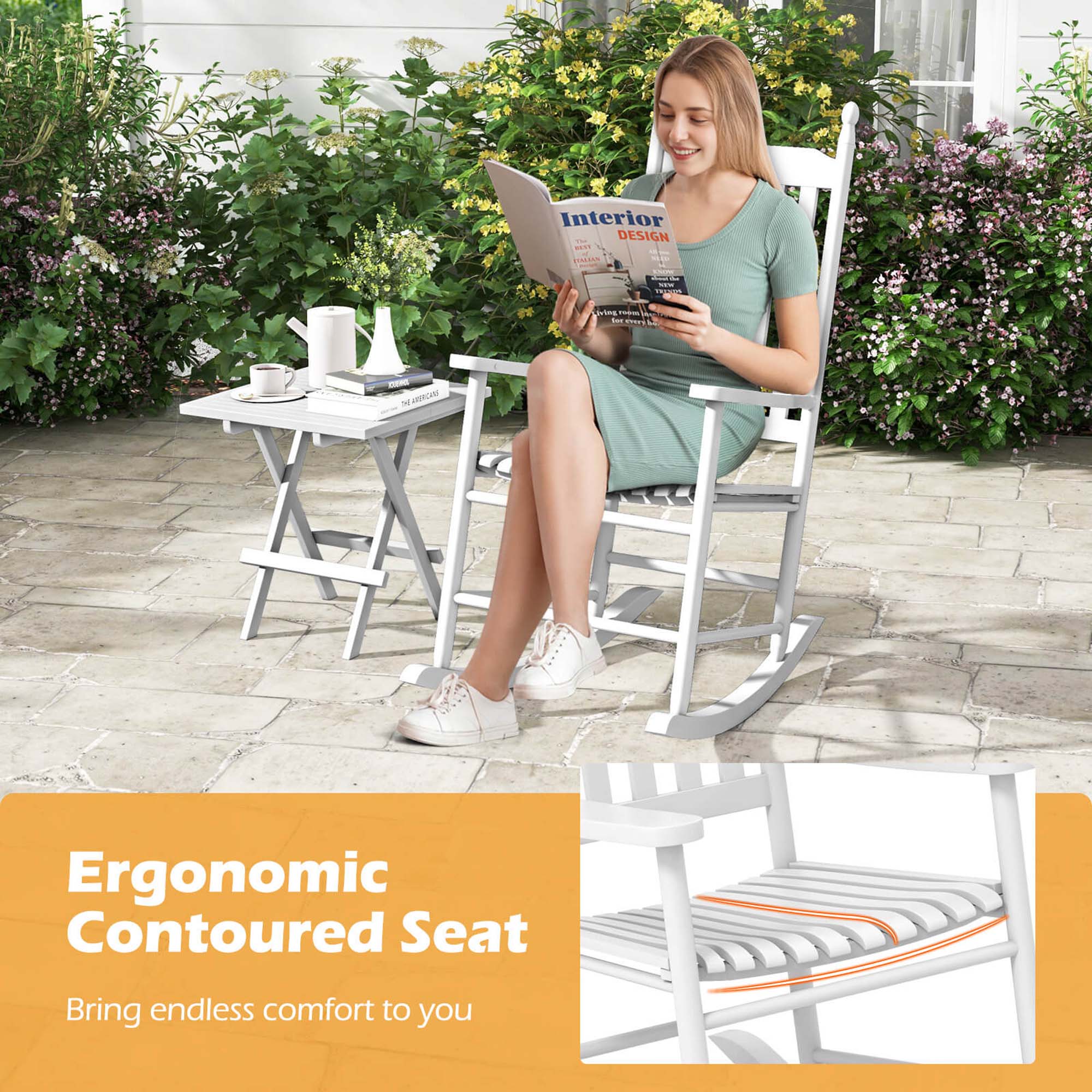 Interior Design S. Jia Ergonomic Contoured Seat Bring endless comfort to you.
