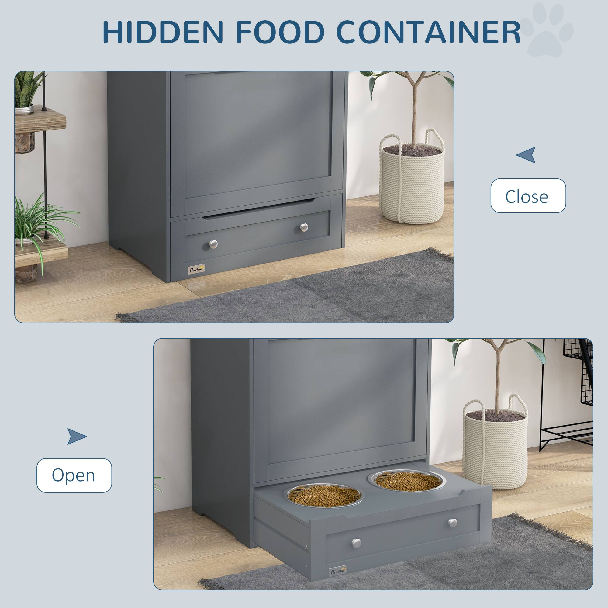HIDDEN FOOD CONTAINER

Close

Open