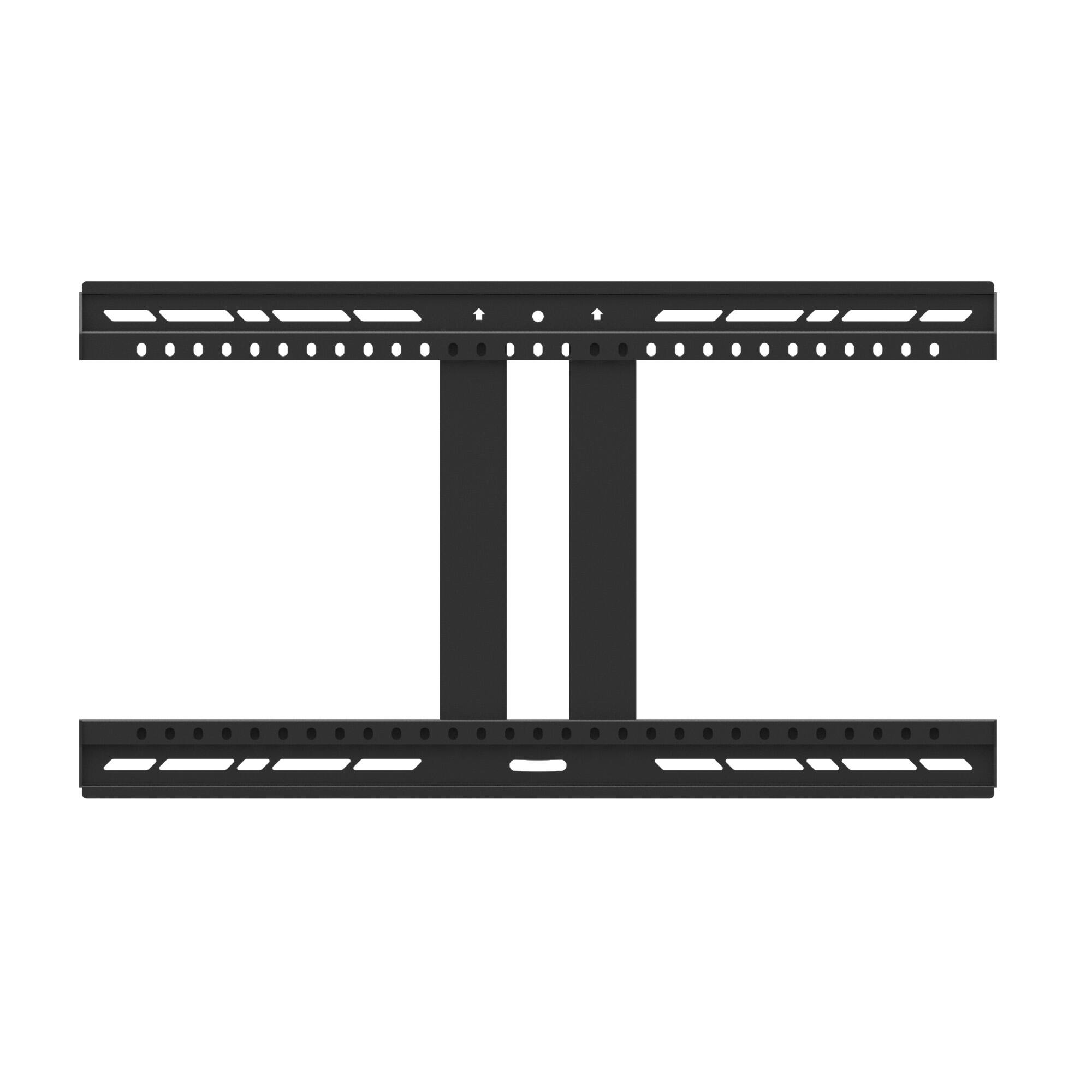 Alt View 5. Kanto - Pro Series Full Motion TV Wall Mount with Adjustable Offset for 55" - 120" TVs - Black.