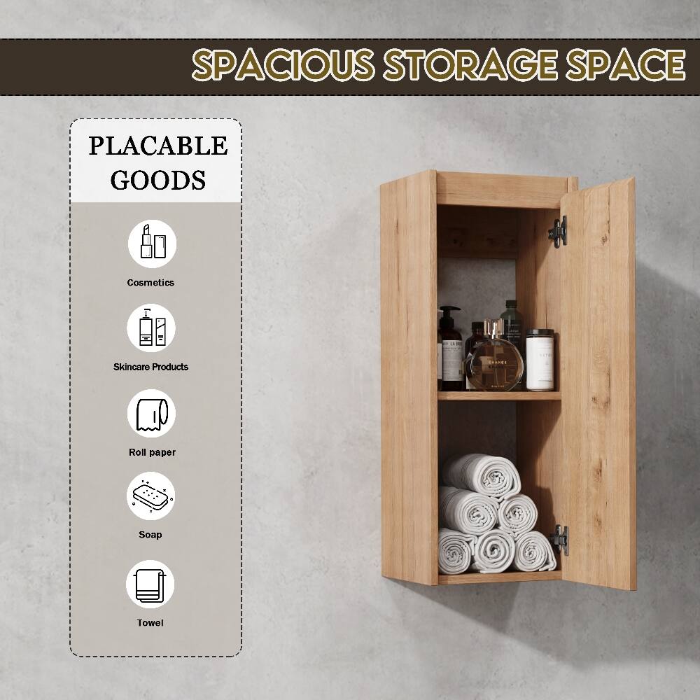 SPACIOUS STORAGE SPACE

PLACABLE GOODS
- Cosmetics
- Skincare Products
- Roll paper
- Soap
- Towel