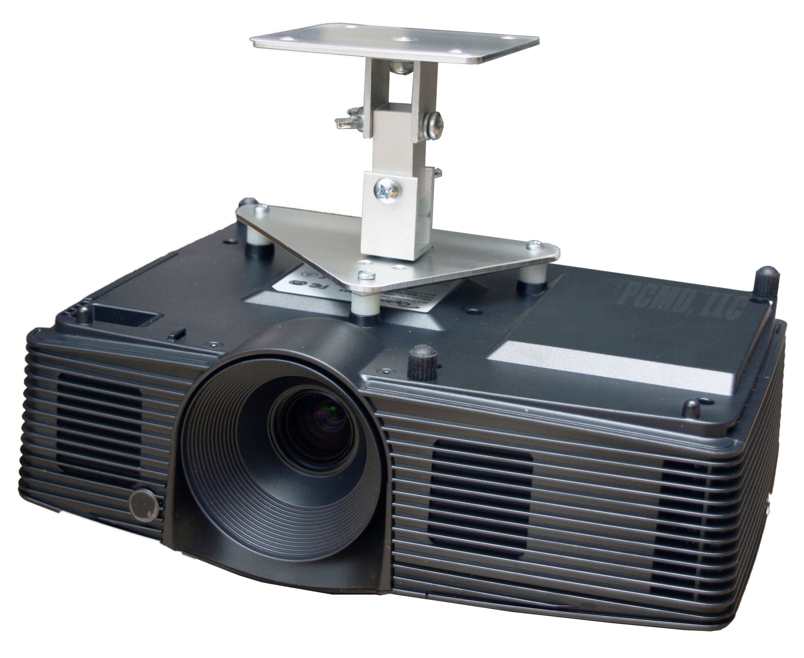 PCMD, LLC - Projector Ceiling Mount Compatible with iRulu Portable Mini LED Projector (5-Inch Extension) - Aluminum