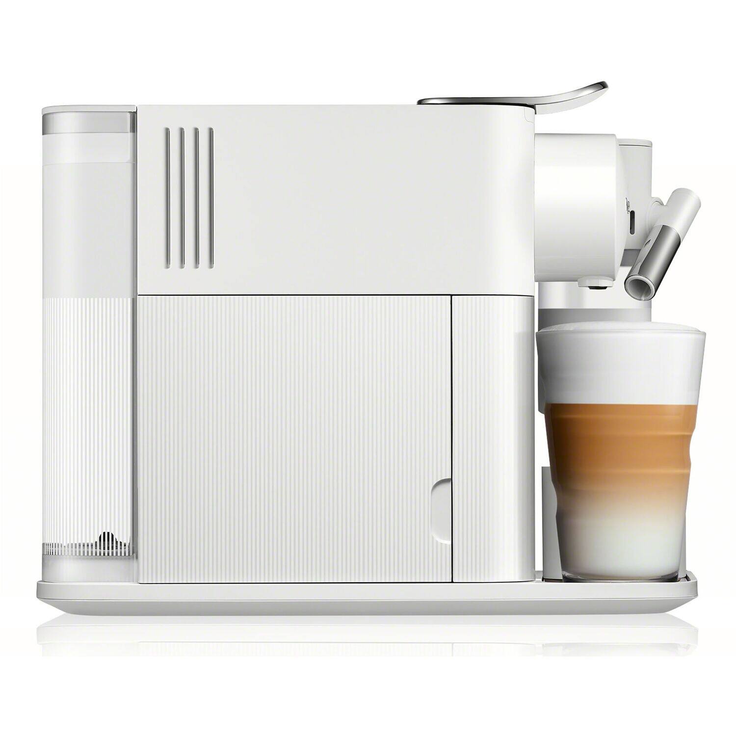 Alt View 8. Nespresso - Lattissima One Single Serve Coffee Machine in White - Black.