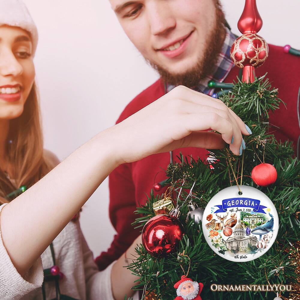 GEORGIA  
est. Jan. 2, 1788  
4th state  

ORNAMENTALLY YOU