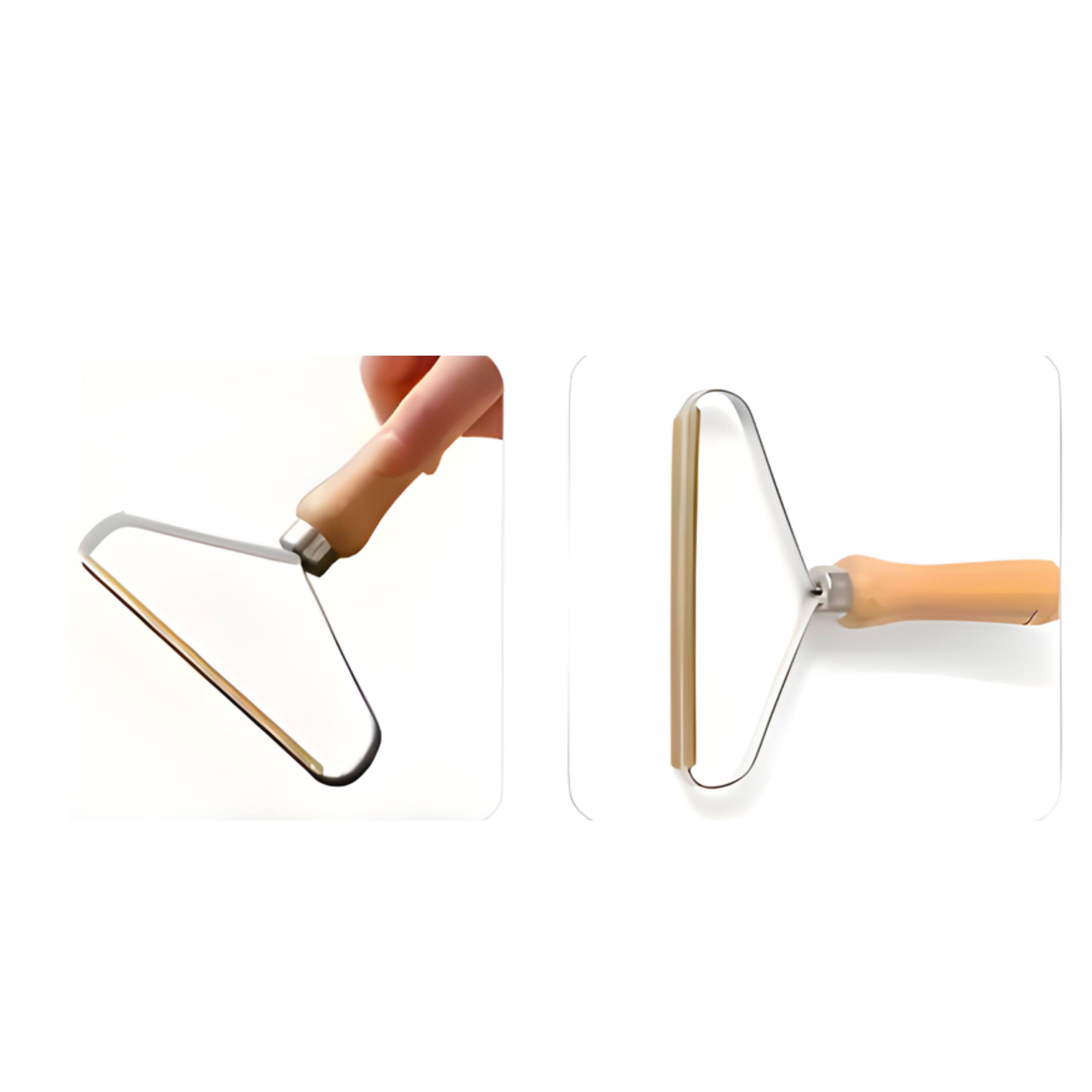 Left. Kitcheniva - Manual Fabric Shaver Lint Remover - Removes Dust, Pet Hair & Lint.