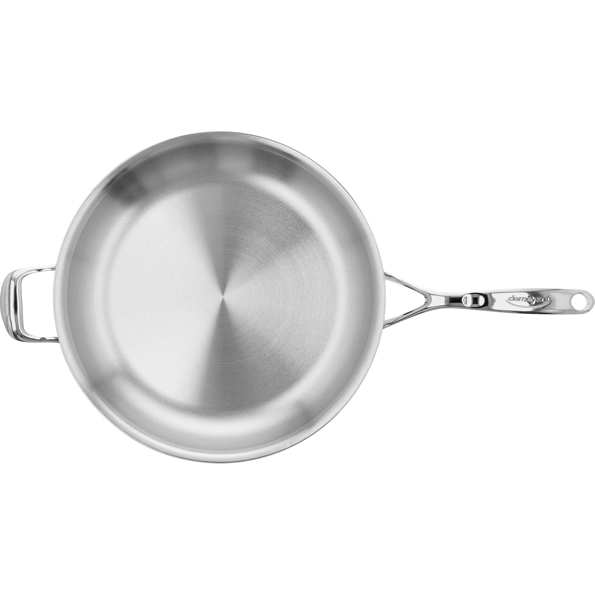 Demeyere Atlantis Proline 7 12.6 inch Fry Pan with Helper Handle