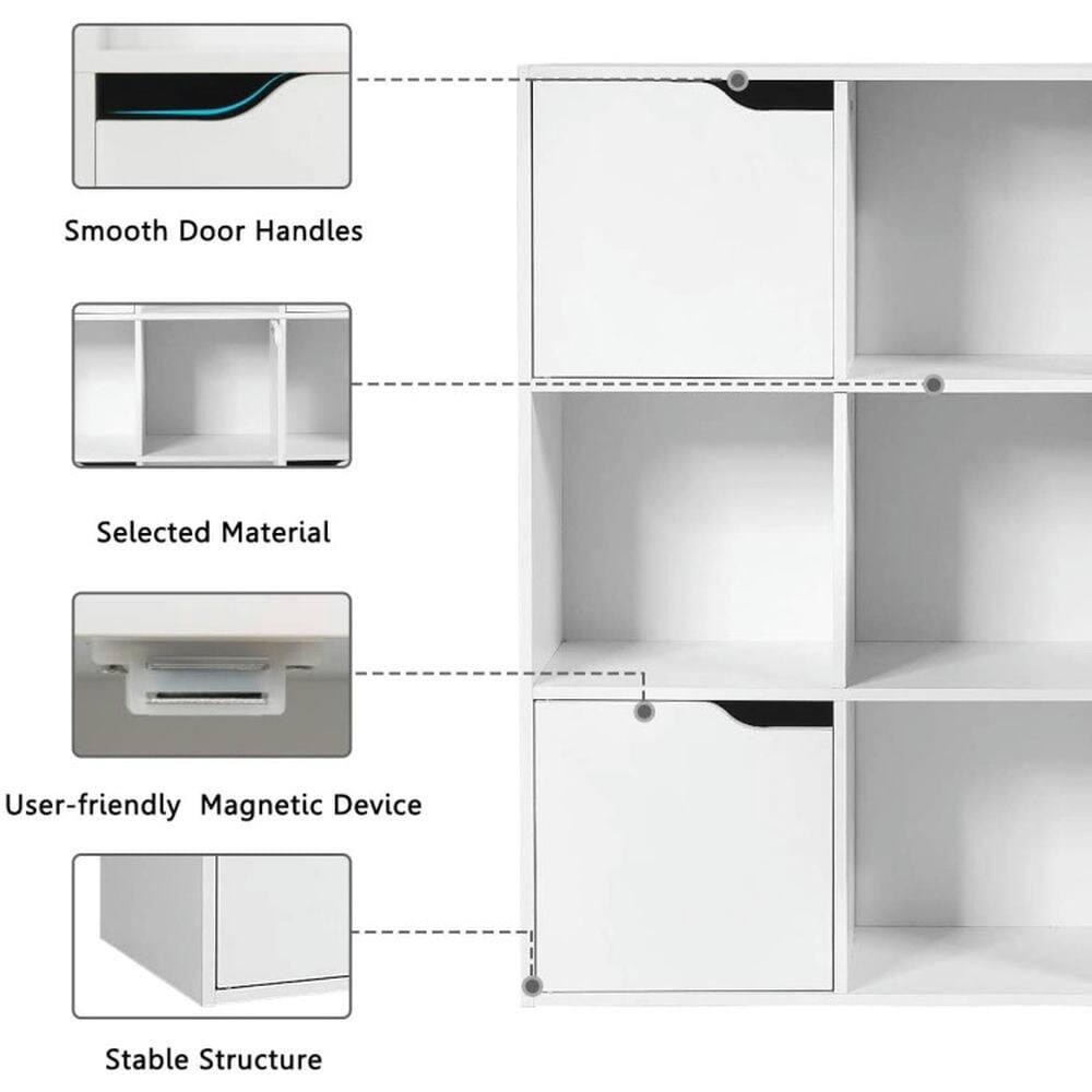 Smooth Door Handles  
Selected Material  
User-friendly Magnetic Device  
Stable Structure
