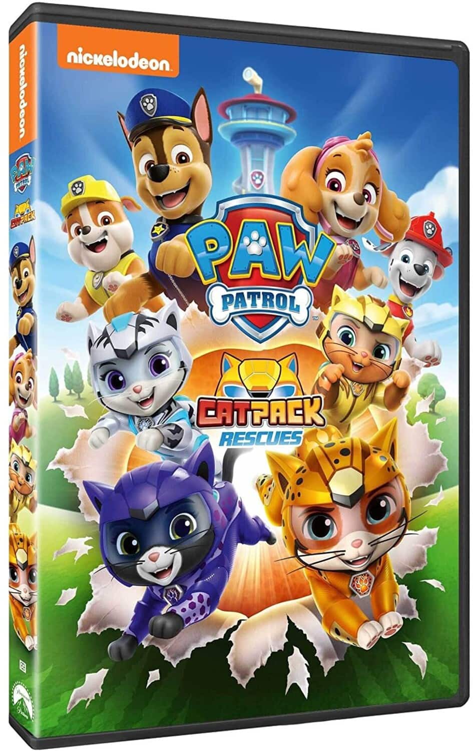 Front. PAW Patrol: Cat Pack Rescues   - DVD.