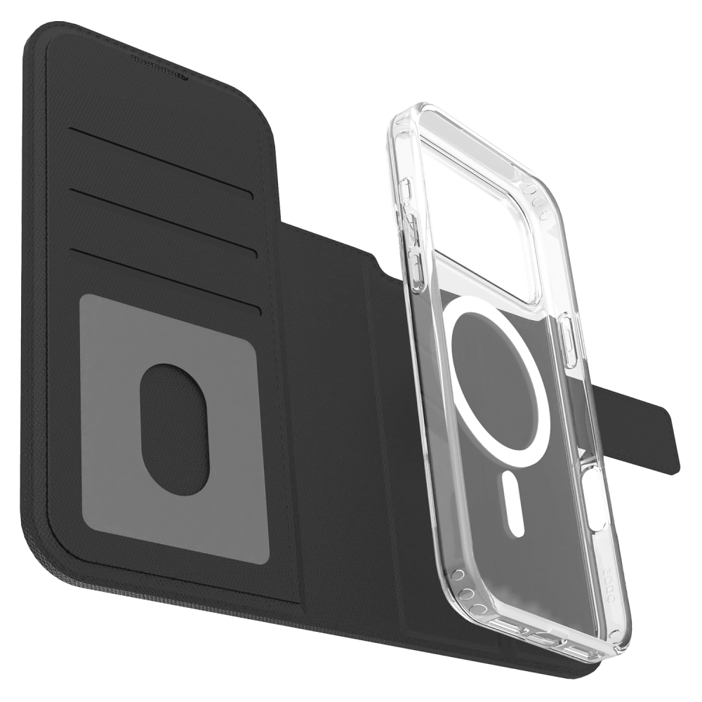 Alt View 2. Prodigee - Flex Folio MagSafe Case for Apple iPhone 18 Pro / 17 Pro - Black.
