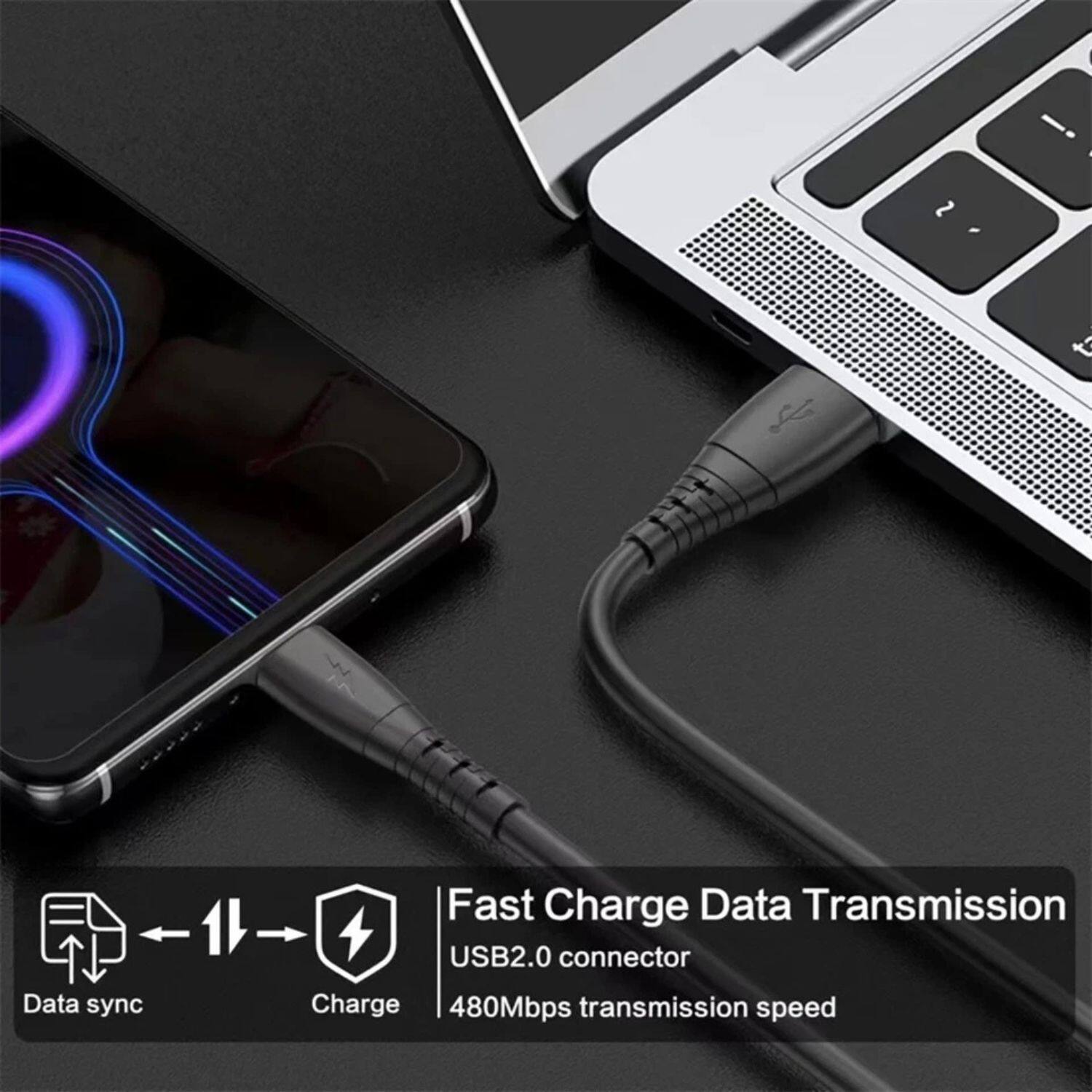 Fast Charge Data Transmission  
USB2.0 connector  
480Mbps transmission speed  

Data sync  
Charge