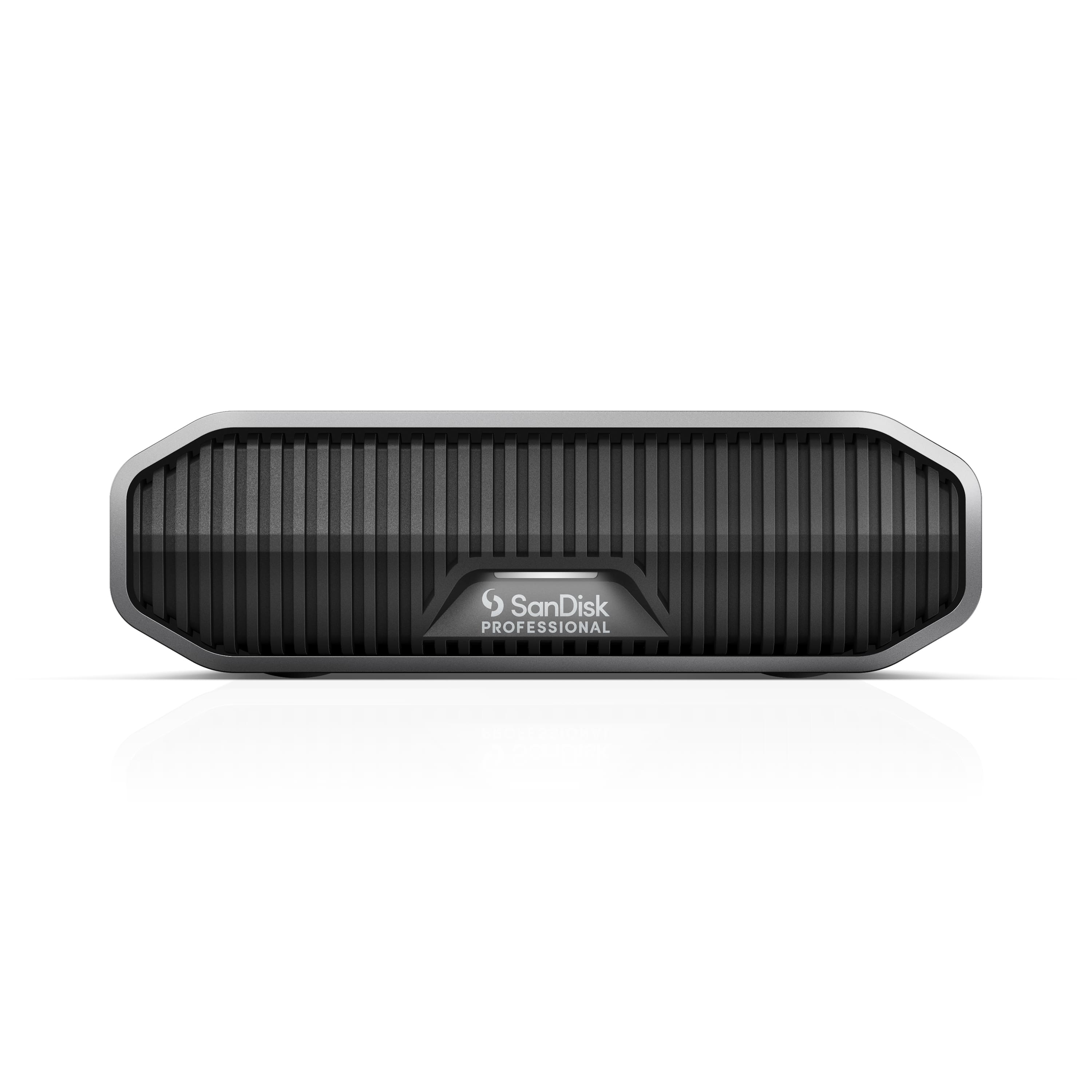 SanDisk Professional - G-DRIVE 22TB External USB-C 3.2 Gen2 Hard Drive - Black - Front_Zoom