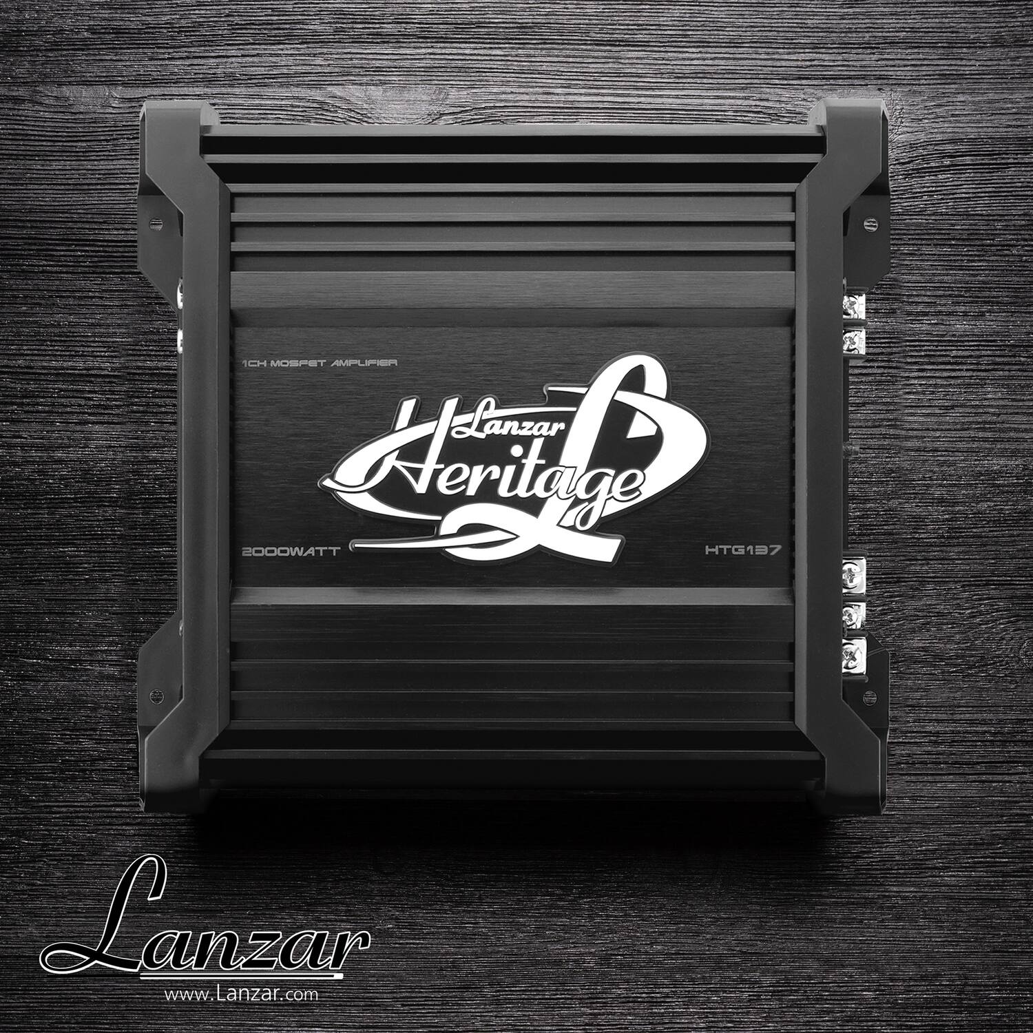 Lanzar Heritage Series Monoblock 2000W Max Class AB Subwoofer