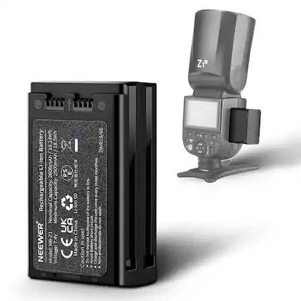 Z1e C Battery Li-ion Rechargeable NEWEER 19.24Wh / 18.5Wh 2600mAh / 2500mAh PS E Capacity Nominal Minimum Li-ion: 7.4V Model: Voltage CE Made in China Zi NB-Z1
Caution: Do not expose to direct sunlight. Do not use and discharge the battery once the unit is open. Do not dispose of short circuit. Do not charge and discharge. Non-professionals should not use.