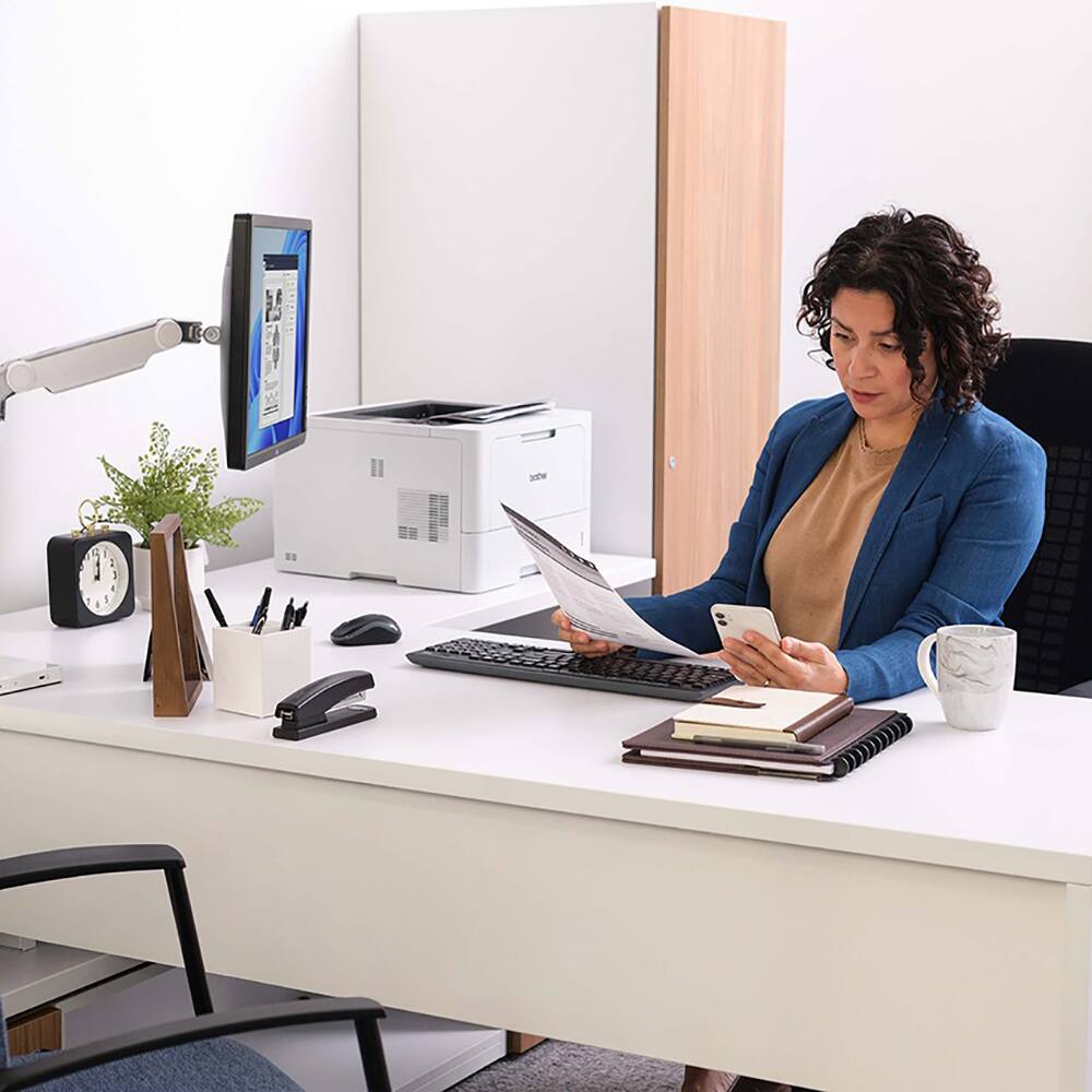 Alt View 4. Brother - HL-L5210DW Business Monochrome Laser Printer with Print Like A Pro Bundle.