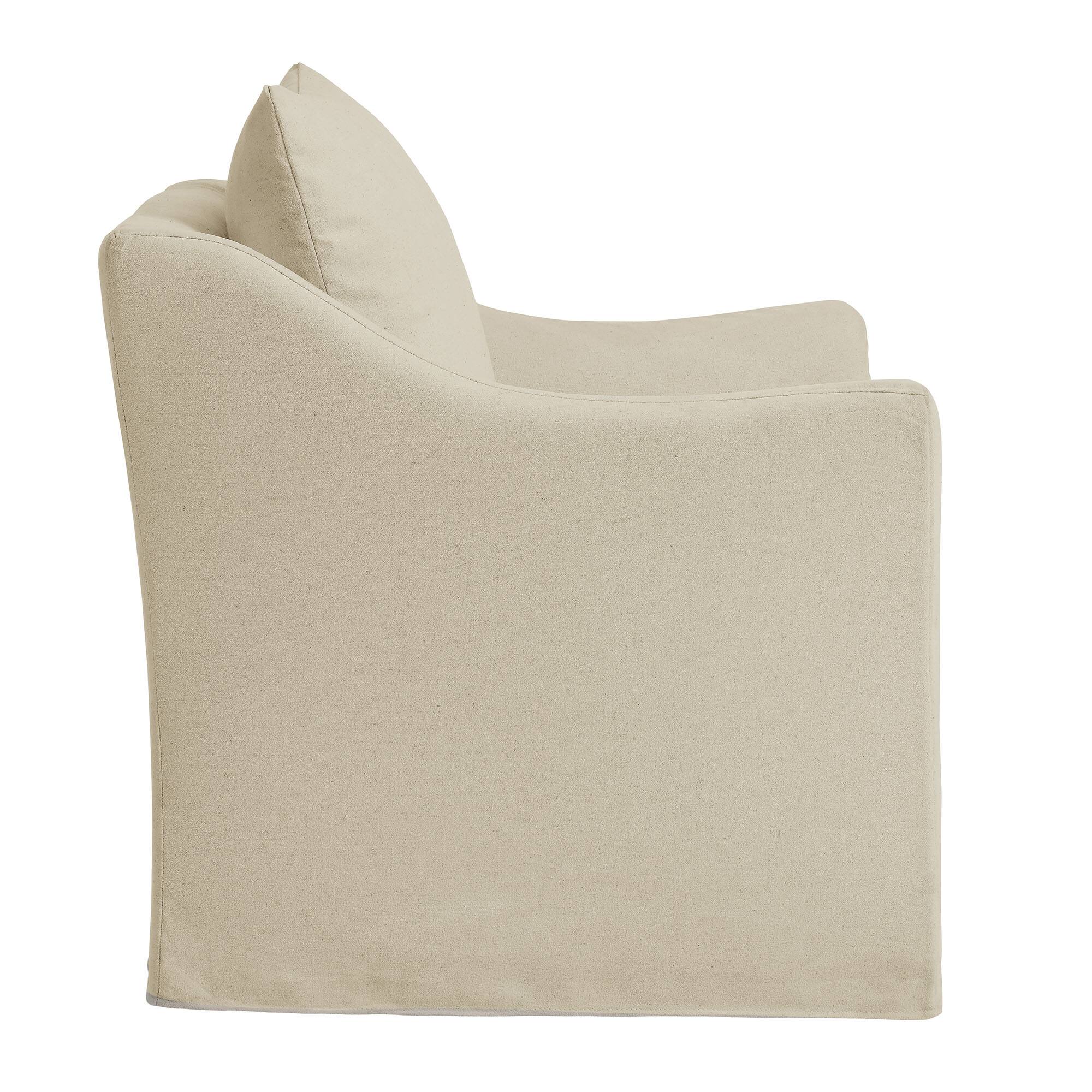 Alt View 2. Modway - Somerset Slipcovered Linen Blend Armchair by Modway - Linen.