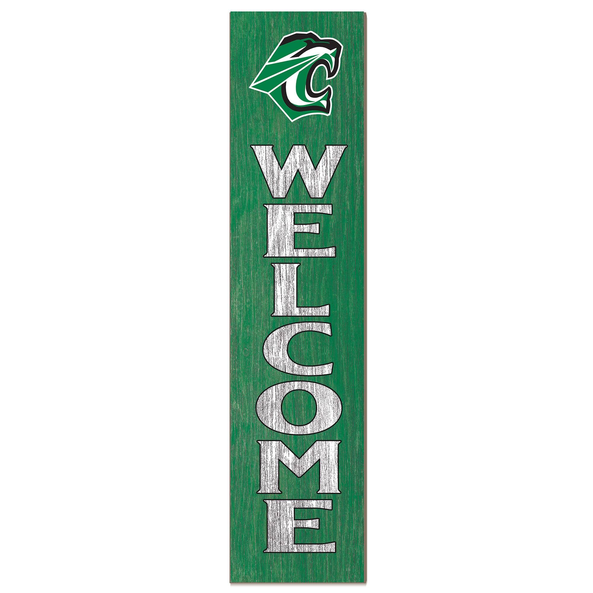 Cuesta College Cougars 12" x 48" Welcome Outdoor Leaner