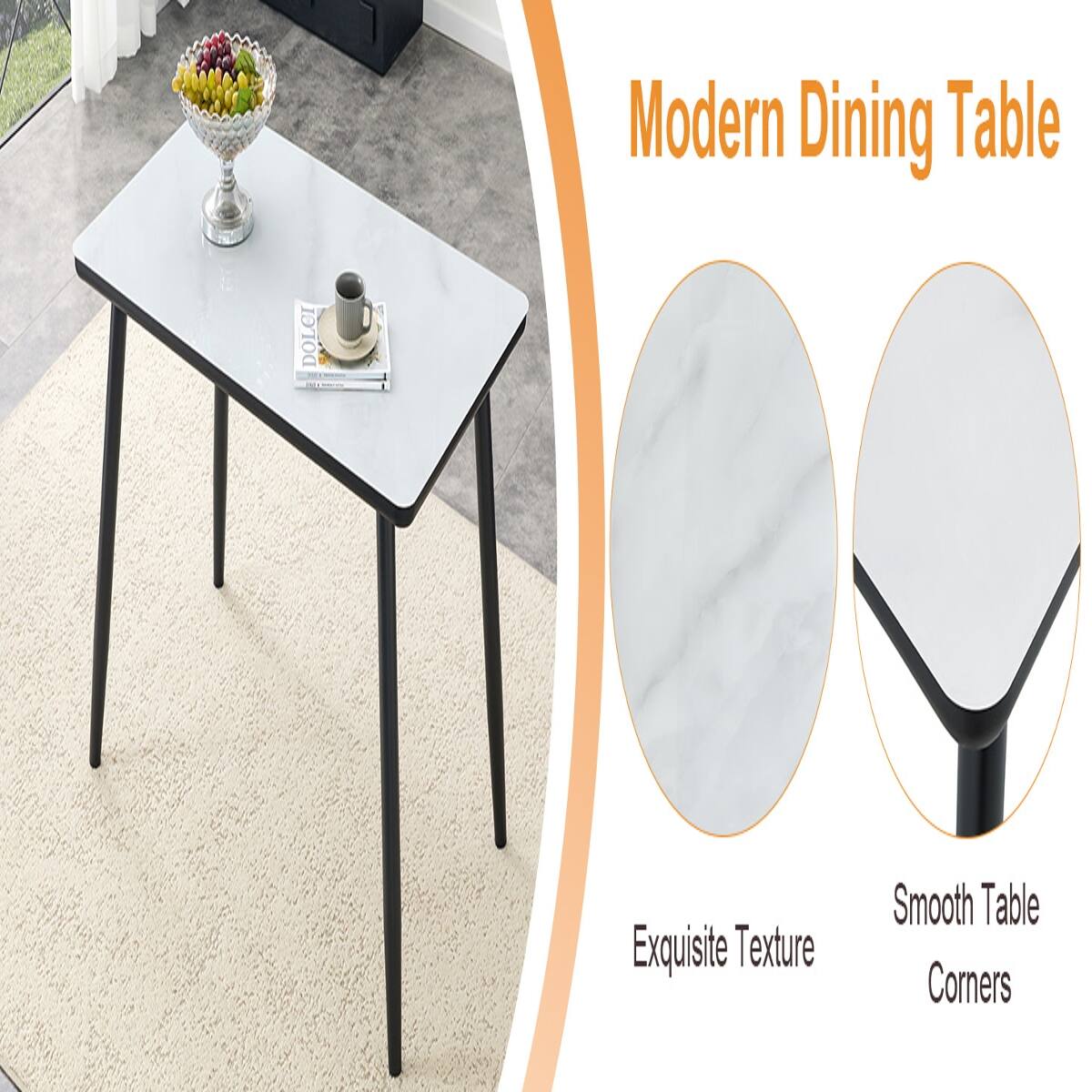 Modern Dining Table

DOLGI

Exquisite Texture

Smooth Table Corners