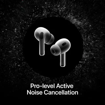 Apple - AirPods Pro (2nd generation) with MagSafe Case (USB‑C) - White