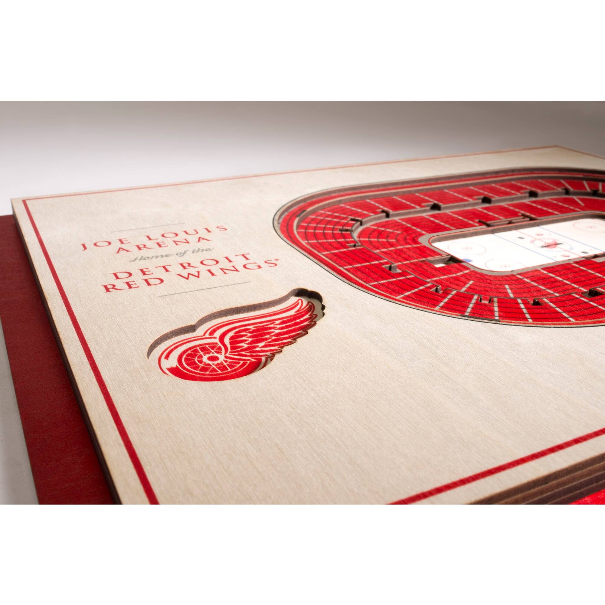 JOE LOUIS ARENA  
Home of the  
DETROIT RED WINGS