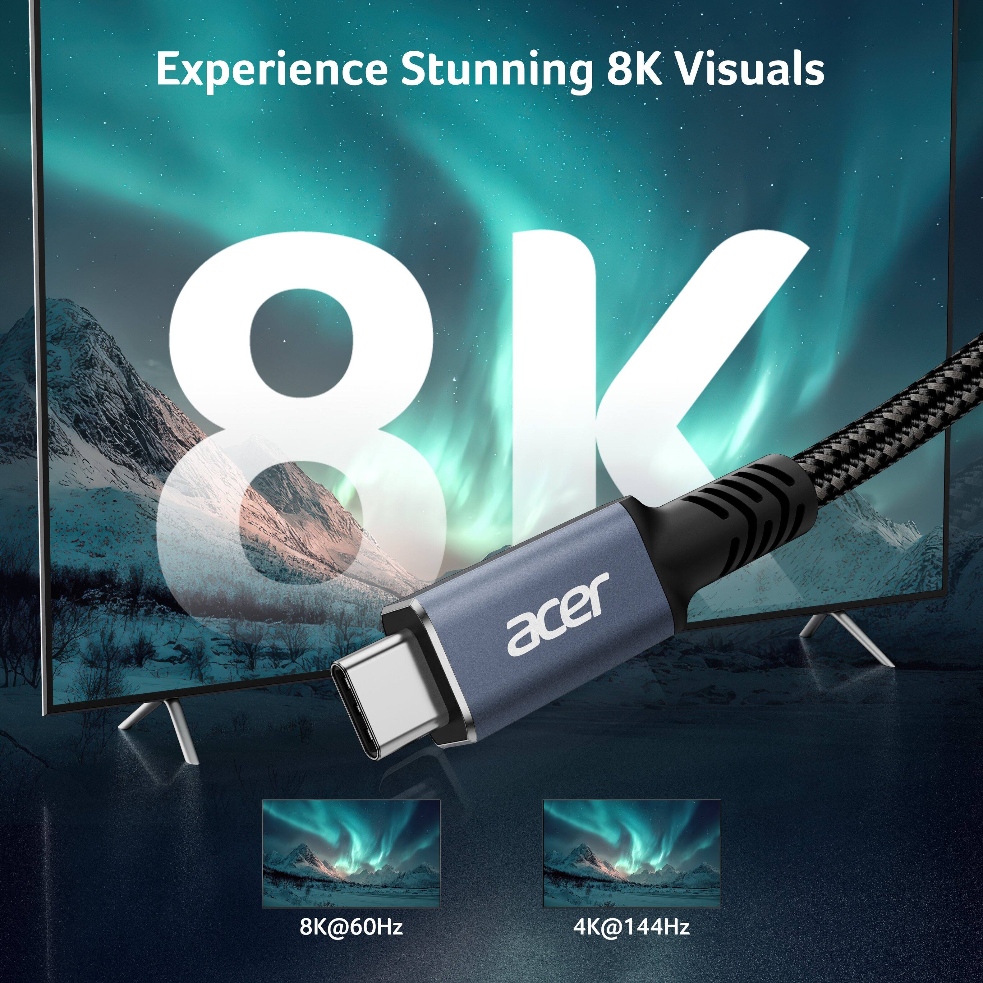 Experience Stunning 8K Visuals

8K@60Hz
4K@144Hz