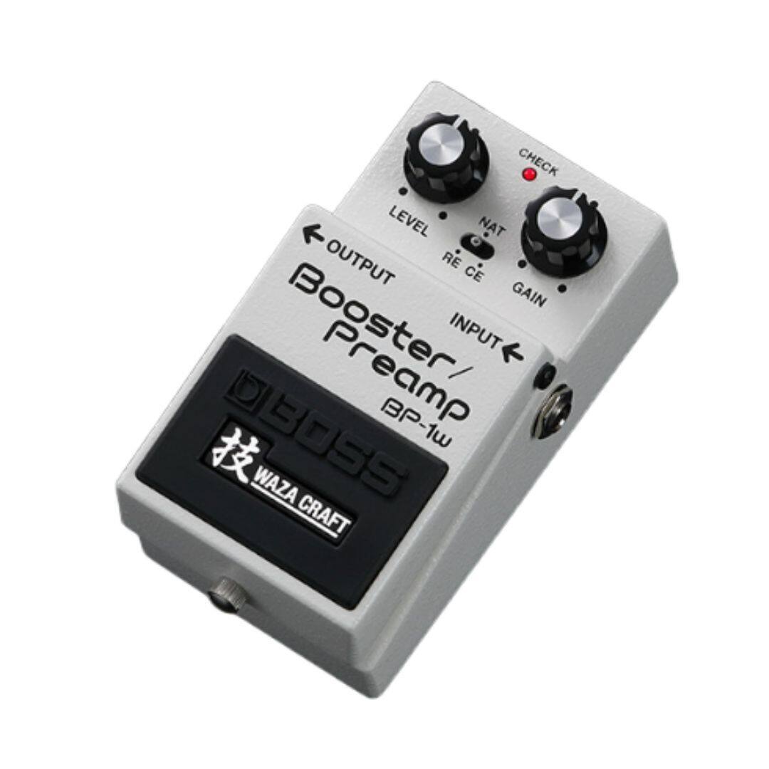 CHECK LEVEL NAT OUTPUT RE CE GAIN Booster Preamp INPUT / BOSS BP-1w 1w WAZA CRAFT