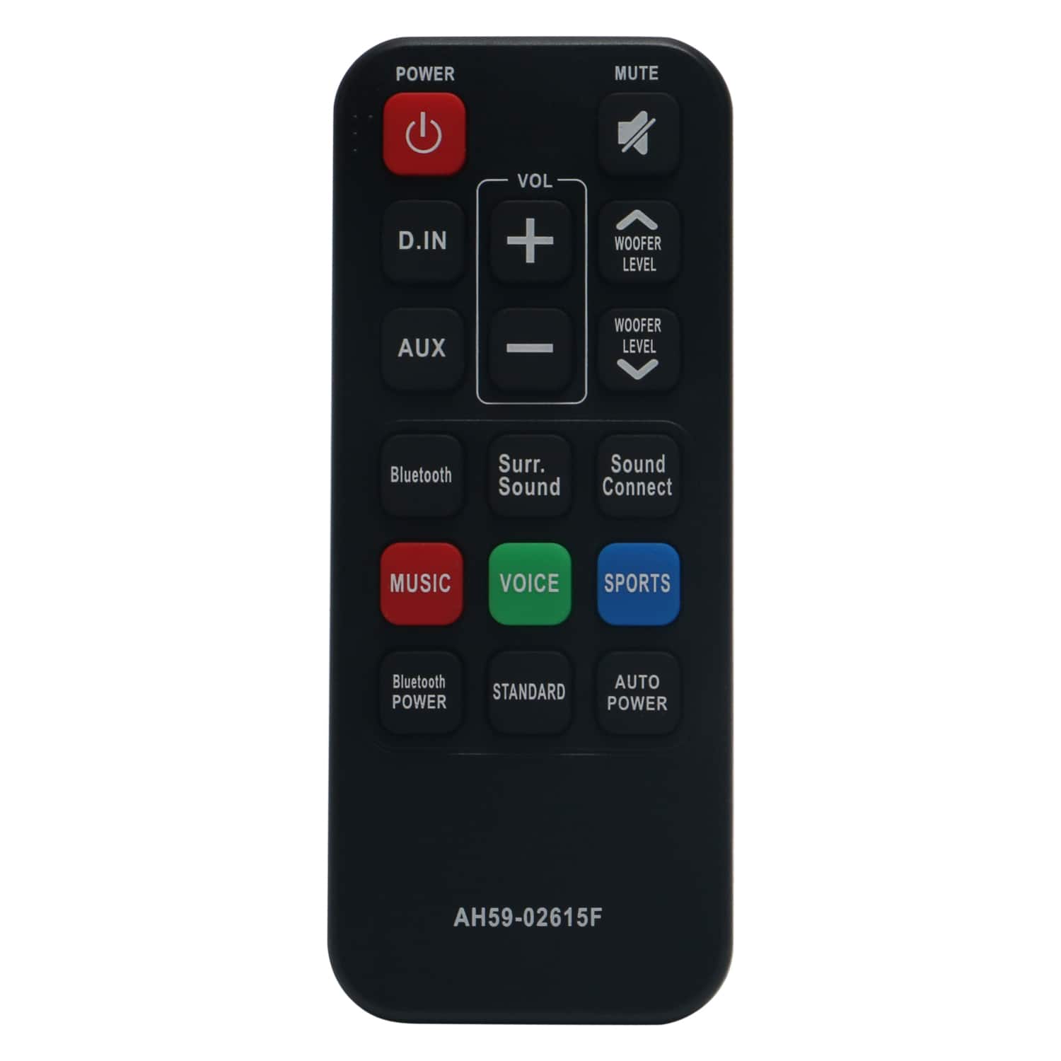 VINABTY - New AH59-02615F Replaced Remote Fits for Samsung Audio SoundStand HW-H500 HW-H500ZA HW-H500/ZA HWH500 HWH500ZA - Black