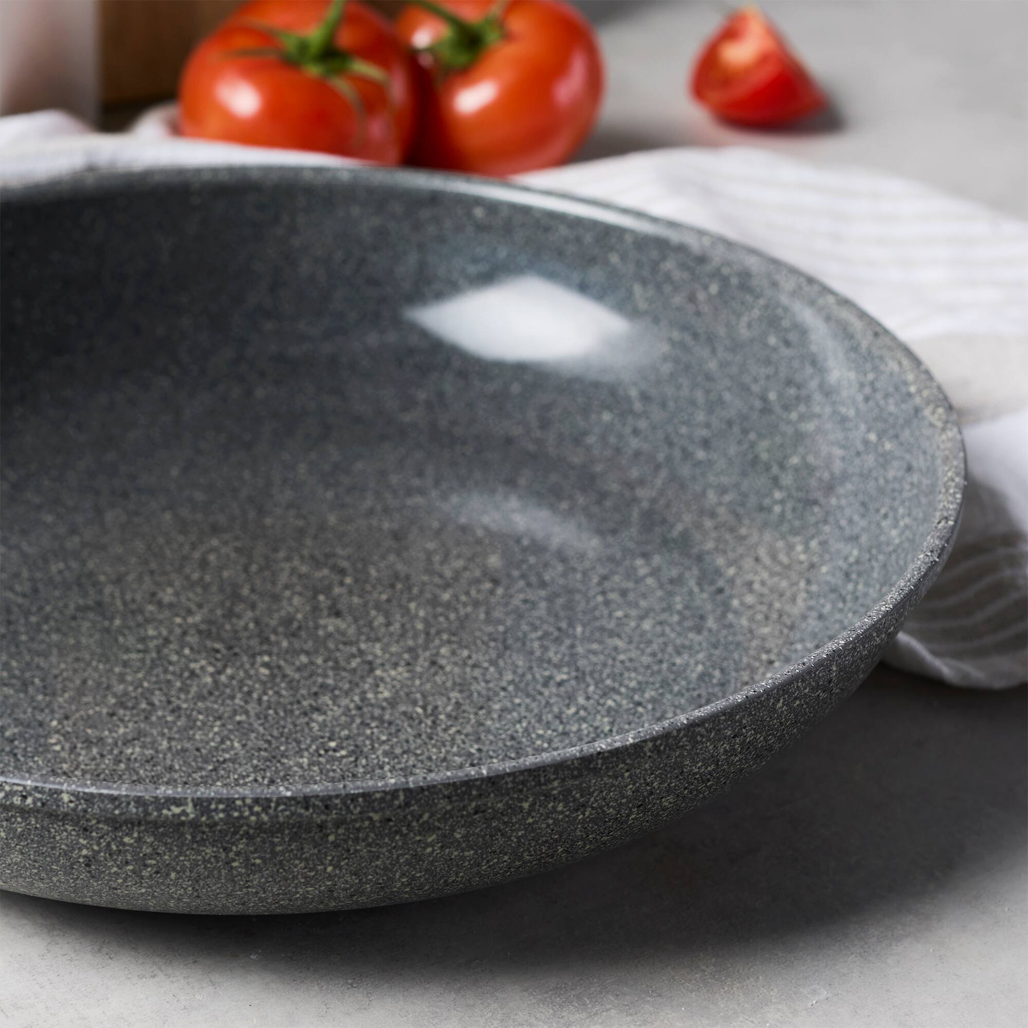Alt View 5. ZWILLING - ZWILLING Parma Plus Ceramic 12-inch Aluminum Ceramic Nonstick Fry Pan - Grey.
