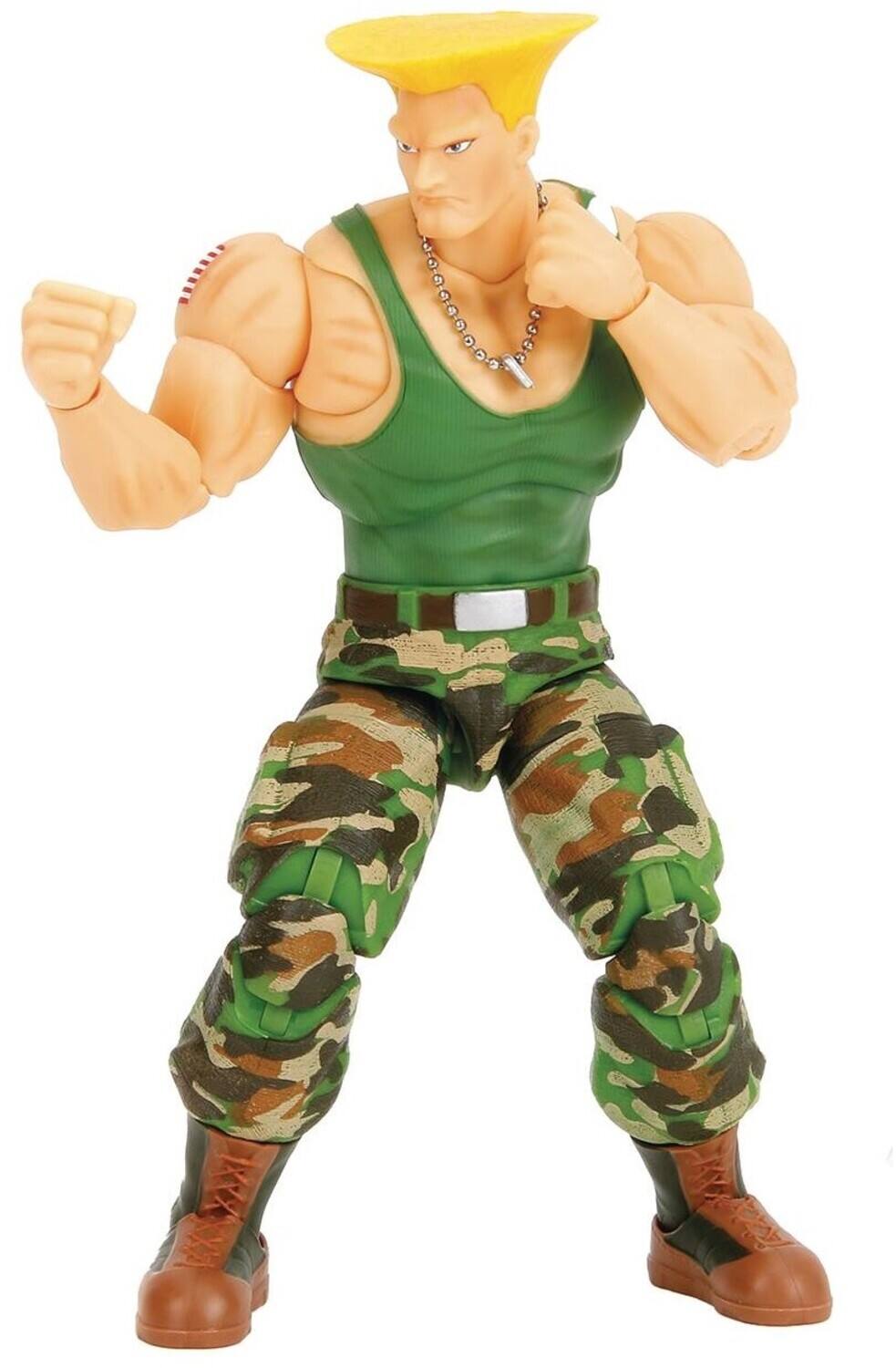 Jada Toys - Street Fighter II - Guile Action Figure - COLLECTIBLES - Multicolor