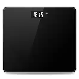 FINEAK - Digital Bathroom Scale for Body Weight - Cool Black