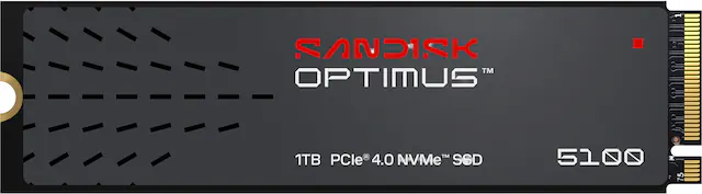 SANDISK OPTIMUS™ 5100 1TB PCIe 4.0 NVMe™ SSD