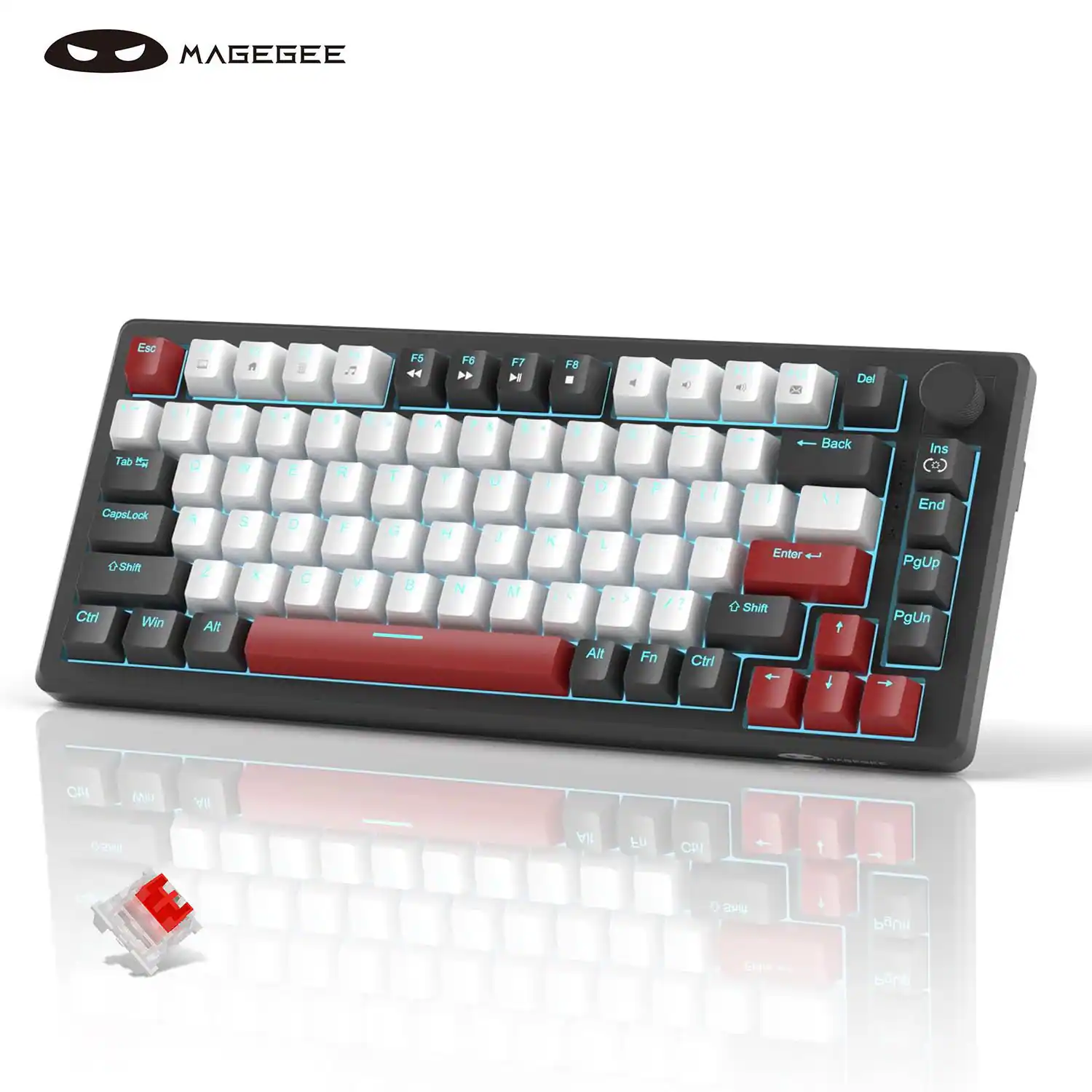 MAGEGEE

Esc
A
x 
F5
F6 
F7 H
F8
H 
#12 x)
<<]
12 X
Del
Tab  CapsLock O-Shif Ctrl Win
9 Q W A S 2 X Alt
-
to E D C
$ R F V
T G 
A Y H N
& U J M
i / 
0 L Alt
P : 17 Fn Ctrl
Back VI Enter Shift f 4
Ins End PgUp PgDn f

UM
NA
WASO

tu
CRI
1
Day
Shift
PgDn
EURA
PgUp
EUD
on