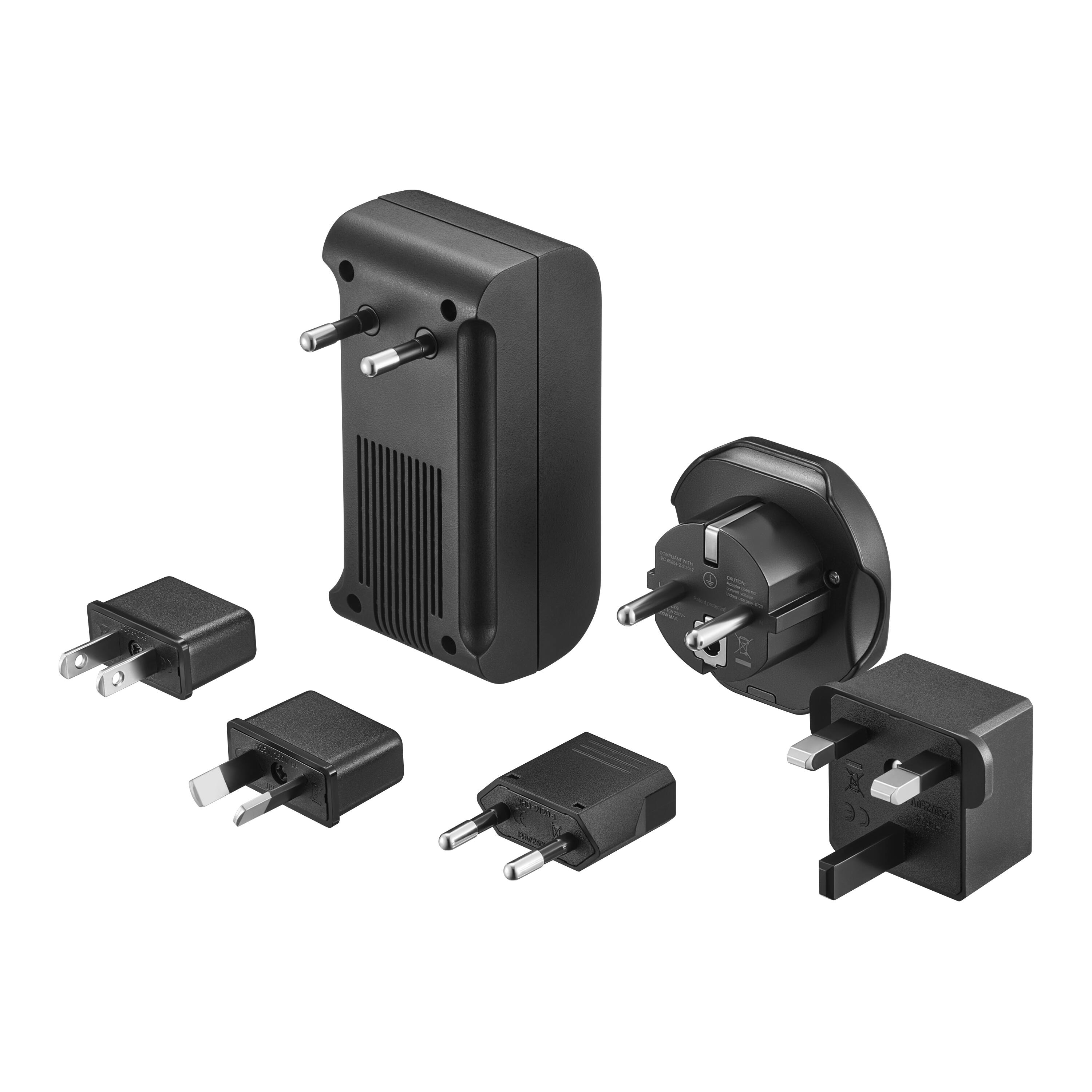 Alt View 14. Insignia™ - 2,000W Travel Converter and Plug Adapters - Black.