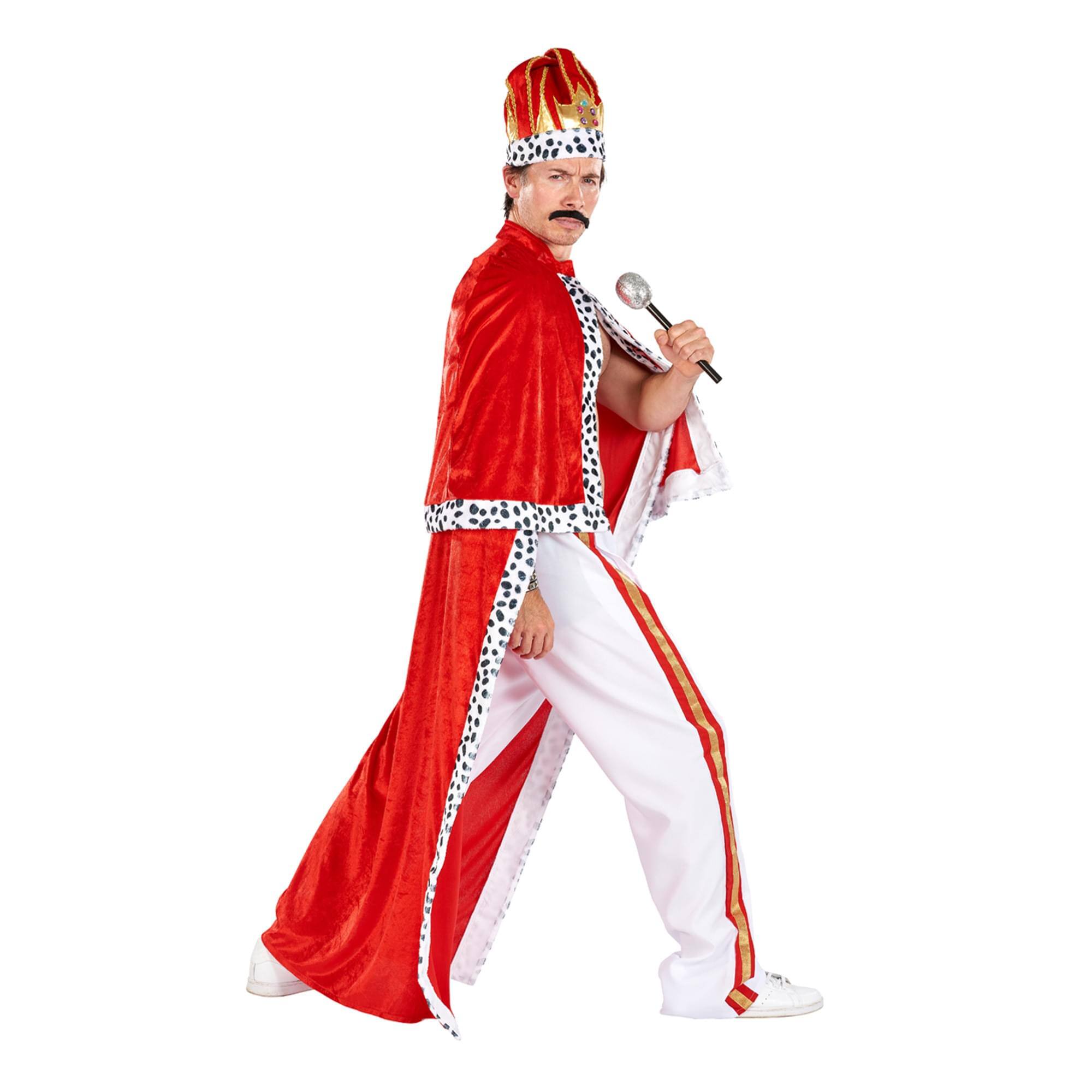 Alt View 1. Angels Costumes - Rockstar King Costume Standard - Multi-Colored.