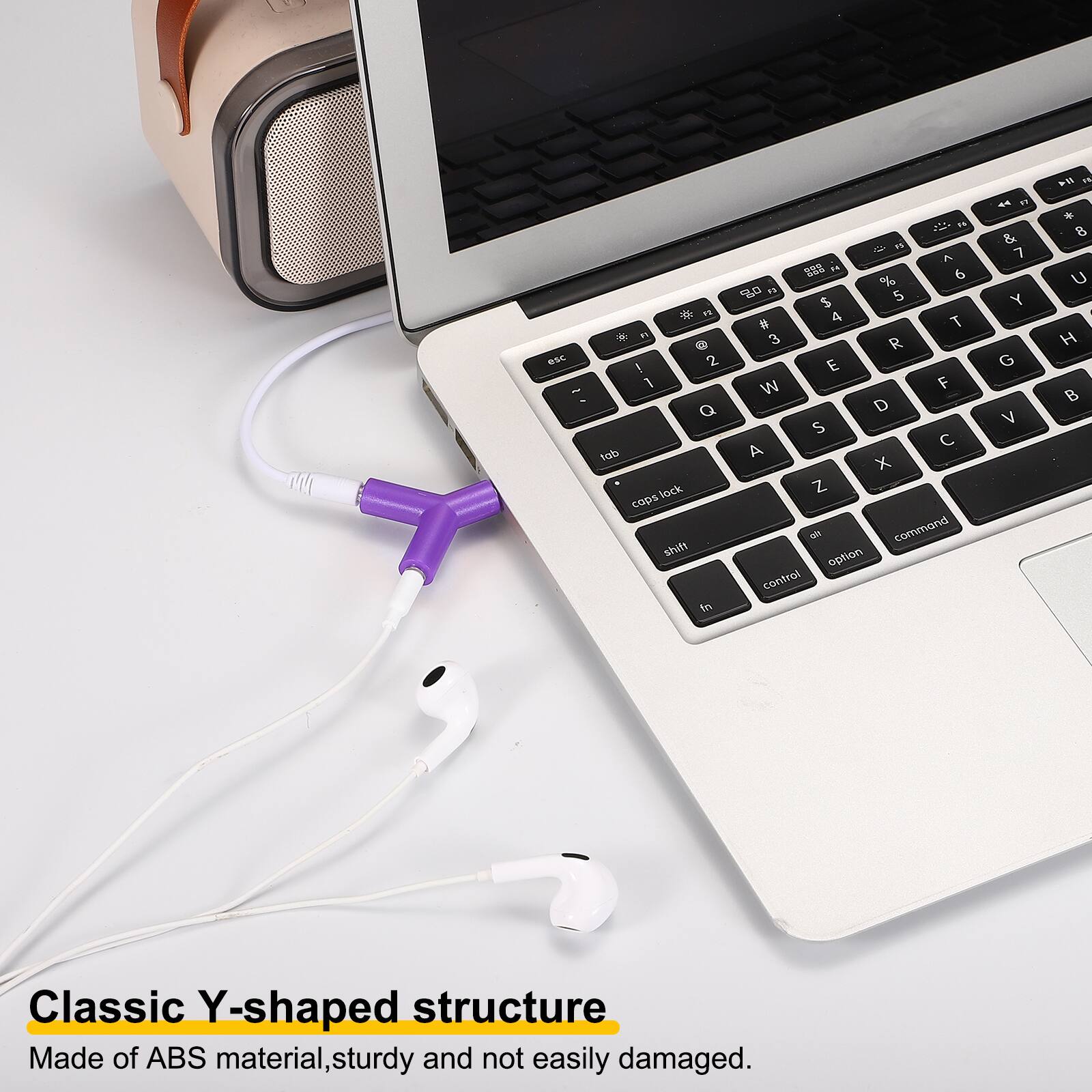 esc ~
F2 F1 ! 2 1 Q tab lock caps shift in
F6 F3 ^ ... 889 14 6 %  F3 5 $ 4 T # 3 R E W F D S  A X Z No command option control
F7 & 7 Y G V
>= F8 * 8 U H 
Classic Y-shaped structure Made of ABS material, sturdy and not easily damaged.