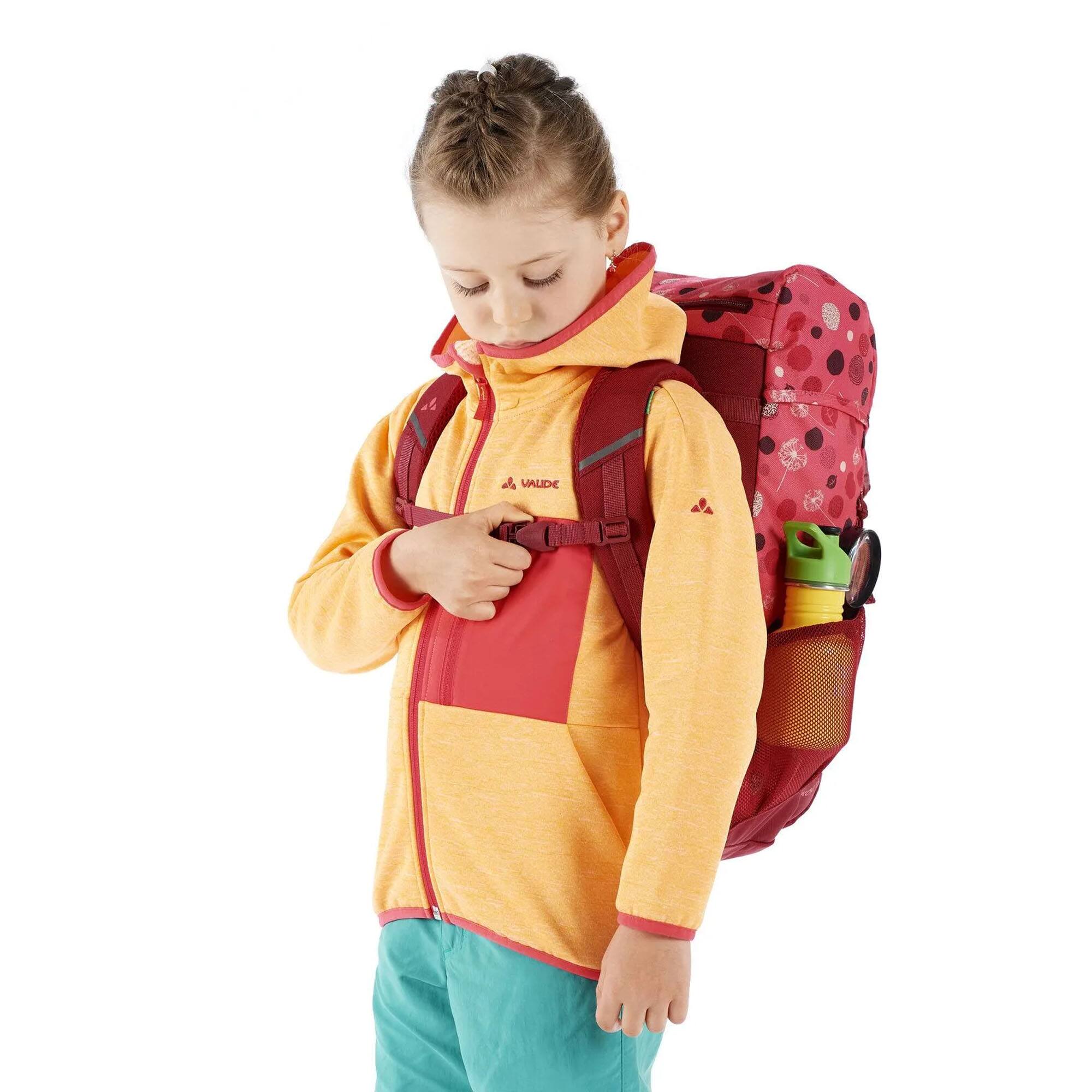 Alt View 3. VAUDE - Vaude Skovi 15 Children's Backpack - Bright Pink/Cranberry - Bright Pink/Cranberry.