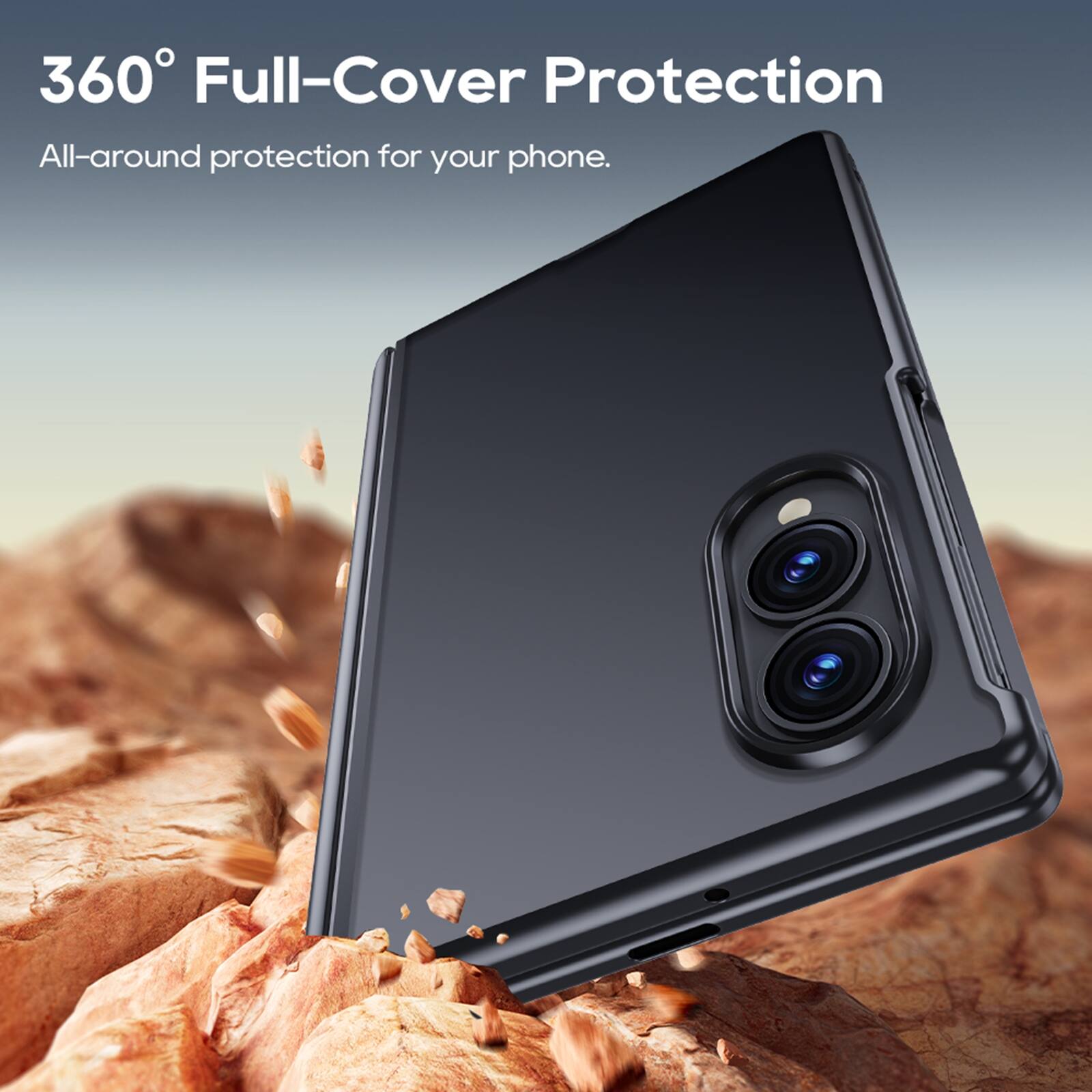 360° Full-Cover Protection  
All-around protection for your phone.