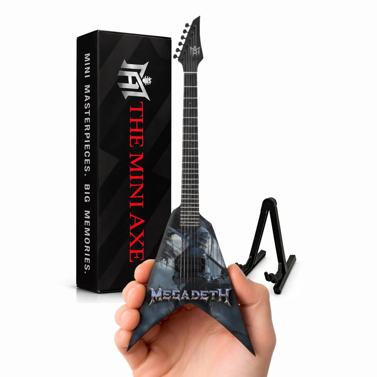 MINI MASTERPIECES. BIG MEMORIES.  
THE MINI AXE  
MEGADETH