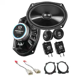 NVX - 2022-2023 Toyota Tundra - 6x9-Inch N-Series Front Speaker Upgrade Kit - Black