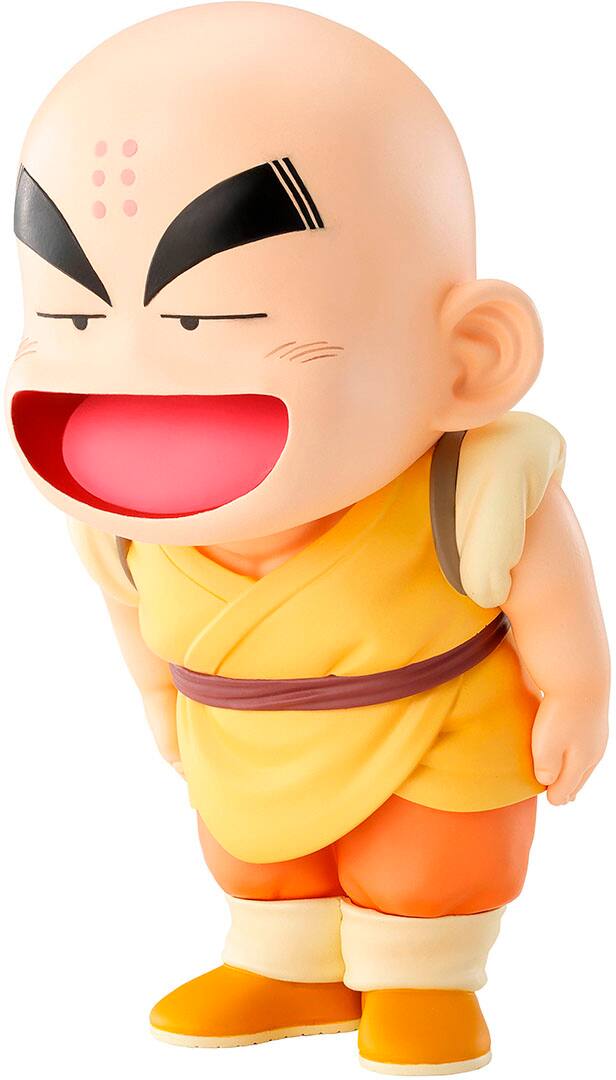 Alt View 6. Bandai - 5.1" Son Goku & 4.3" Krillin - Son Goku Training Section - Dragon Ball - Ichibansho Masterlise Figures.