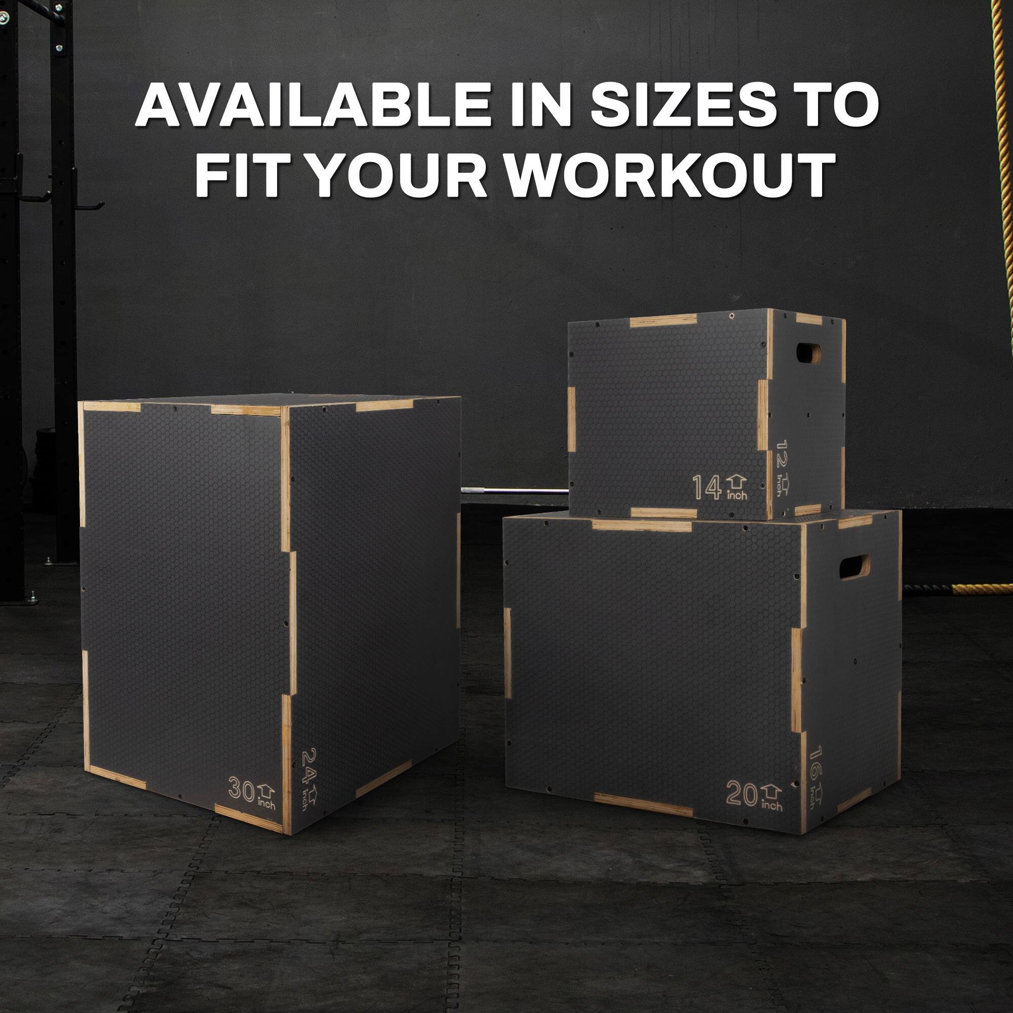 AVAILABLE IN SIZES TO FIT YOUR WORKOUT

14 Inch  
20 Inch  
24 Inch  
30 Inch