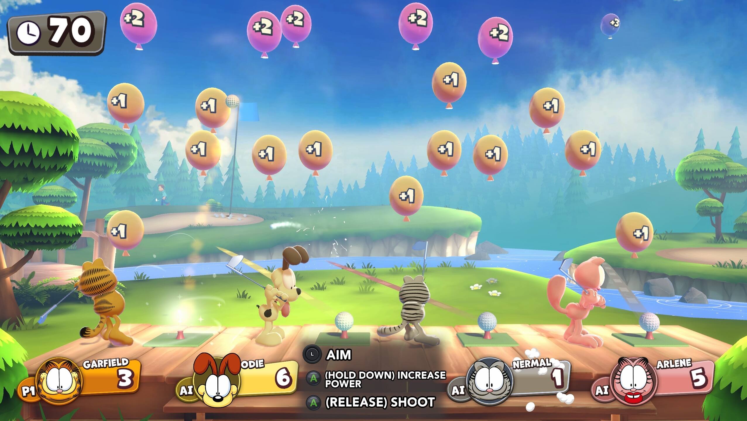 Alt View 17. Maximum Games - Garfield Lasagna Party.