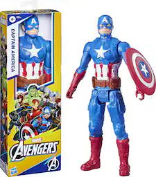Hasbro Collectibles - Marvel Avengers - Titan Hero Series - 12" Captain America Action Figure - Collectibles