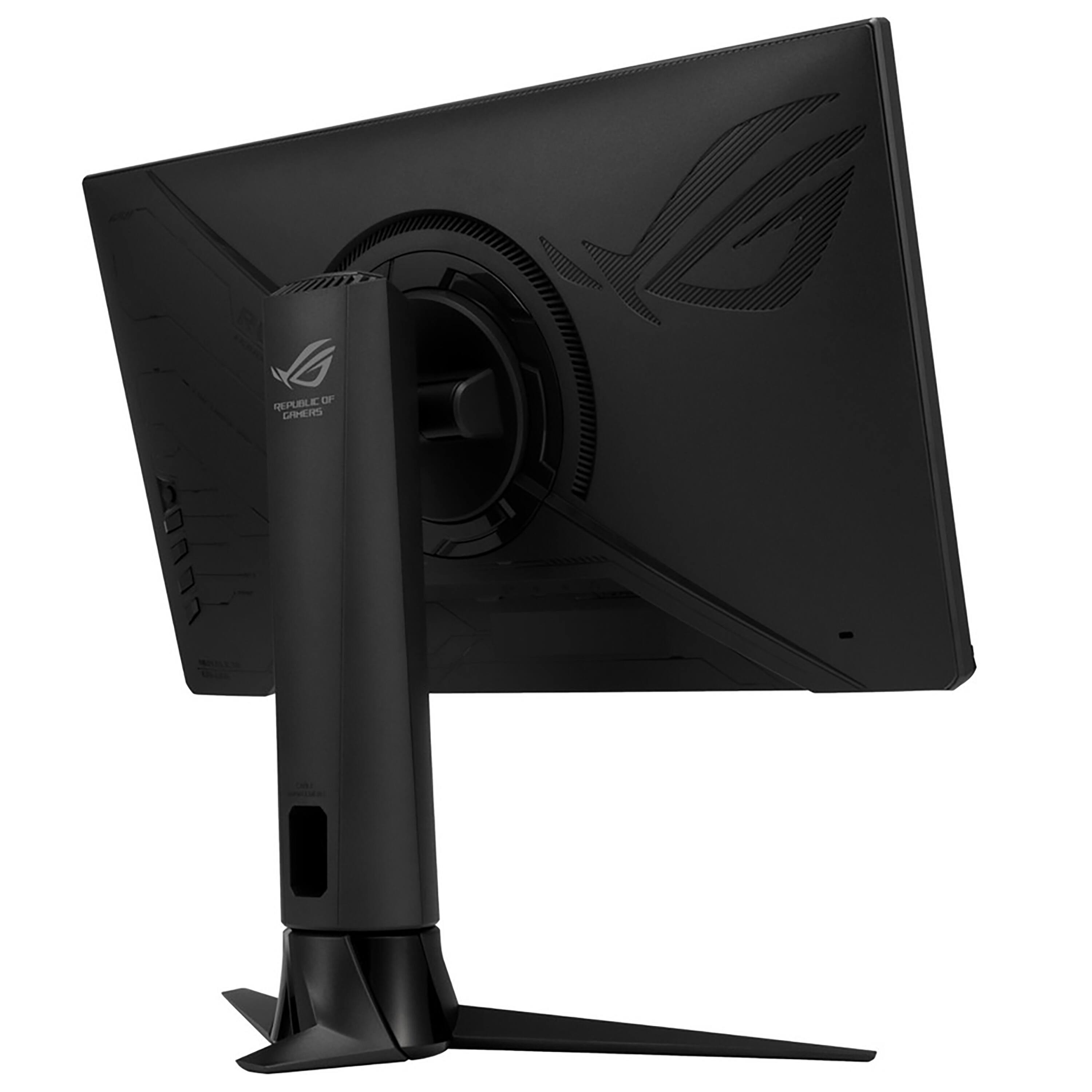 Back. ASUS - ROG Strix 23.8 LCD FHD Monitor with HDR (DisplayPort USB, HDMI) - Black.