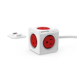 PowerCube - Extended Surge 5ft - Red