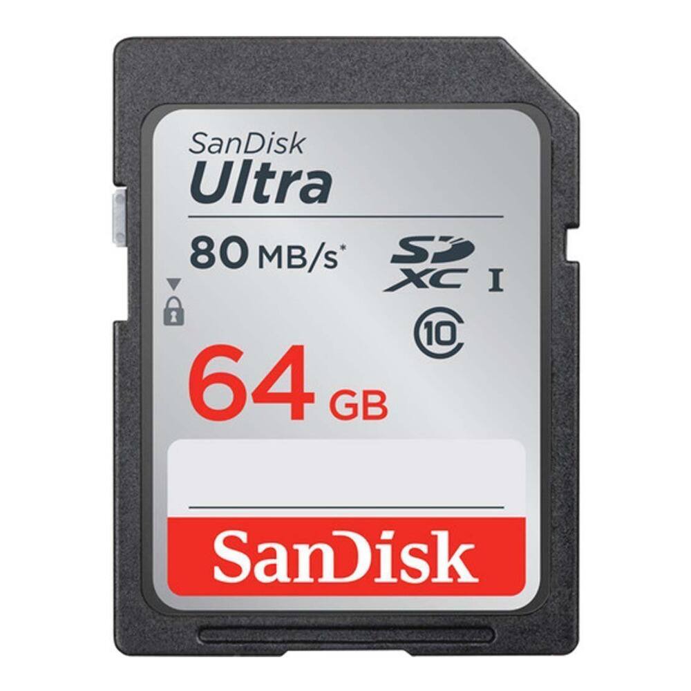 SanDisk Ultra SD 80 MB/s XC I 10 64 GB