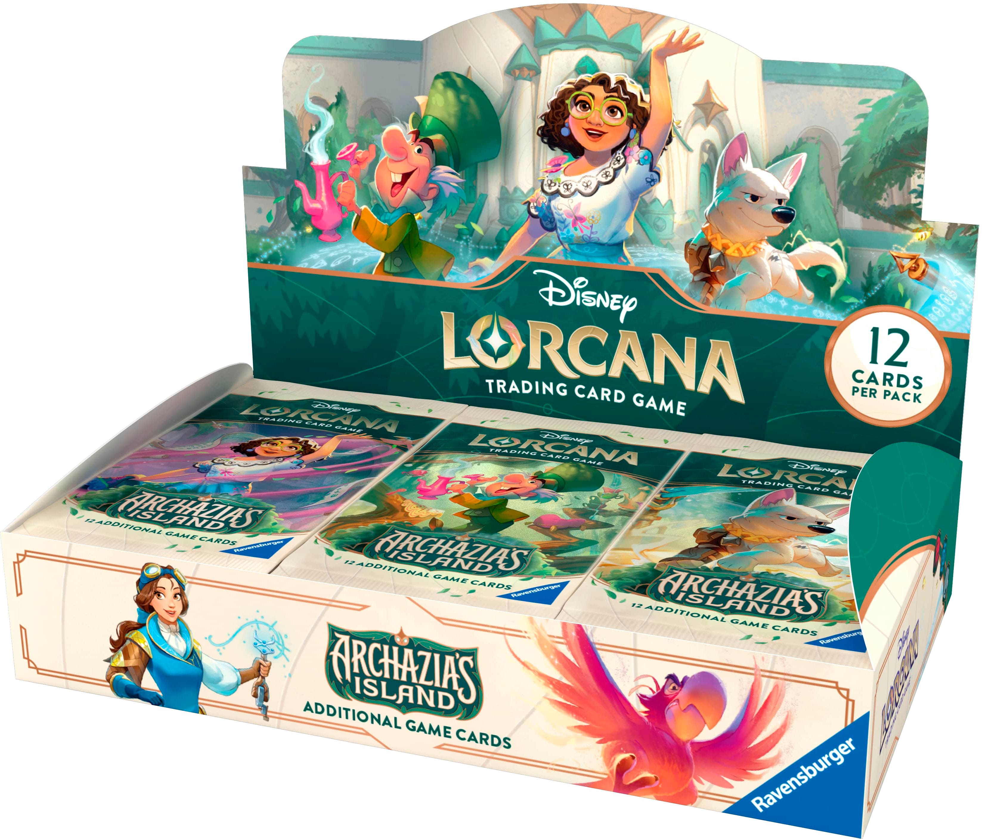 Disney - Lorcana: Archazia's Island Booster Box - 24 Packs (288 Lorcana Cards) - Front_Zoom