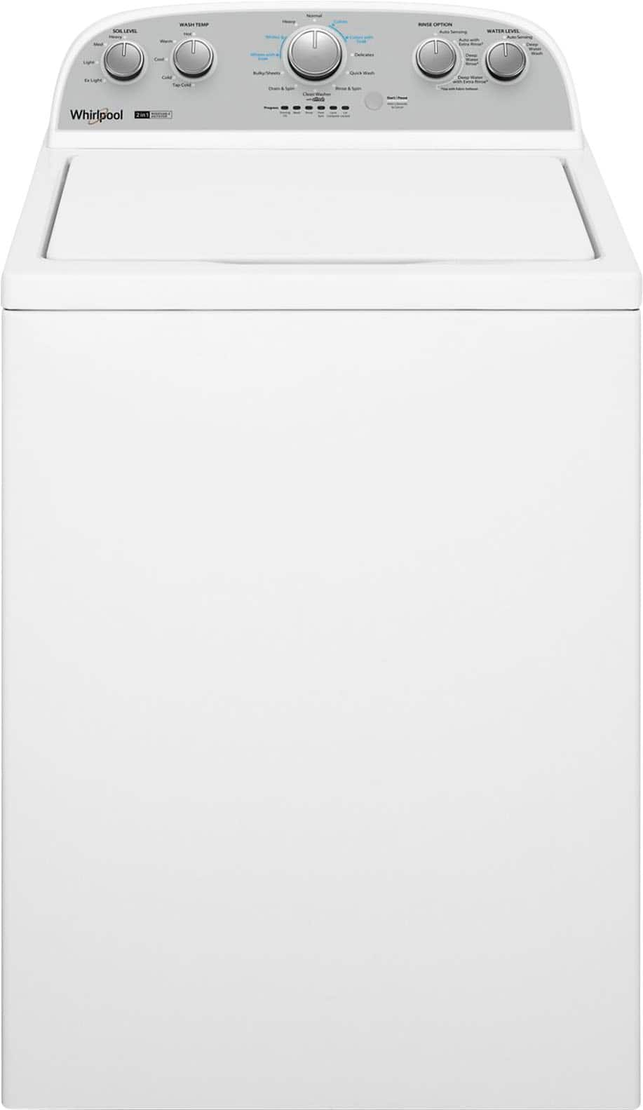 Whirlpool – 3.8 Cu. Ft. High Efficiency Top Load Washer with 2 in 1 Removable Agitator – White Sansujyuku sansujyuku.com