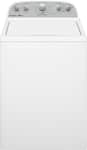 Whirlpool - 3.8 Cu. Ft. High Efficiency Top Load Washer with 2 in 1 Removable Agitator - White