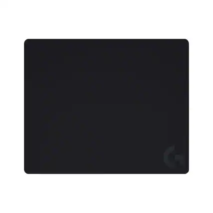 Front. Logitech - G440 Cloth Gaming Mouse Pad with Rubber Base - Black.