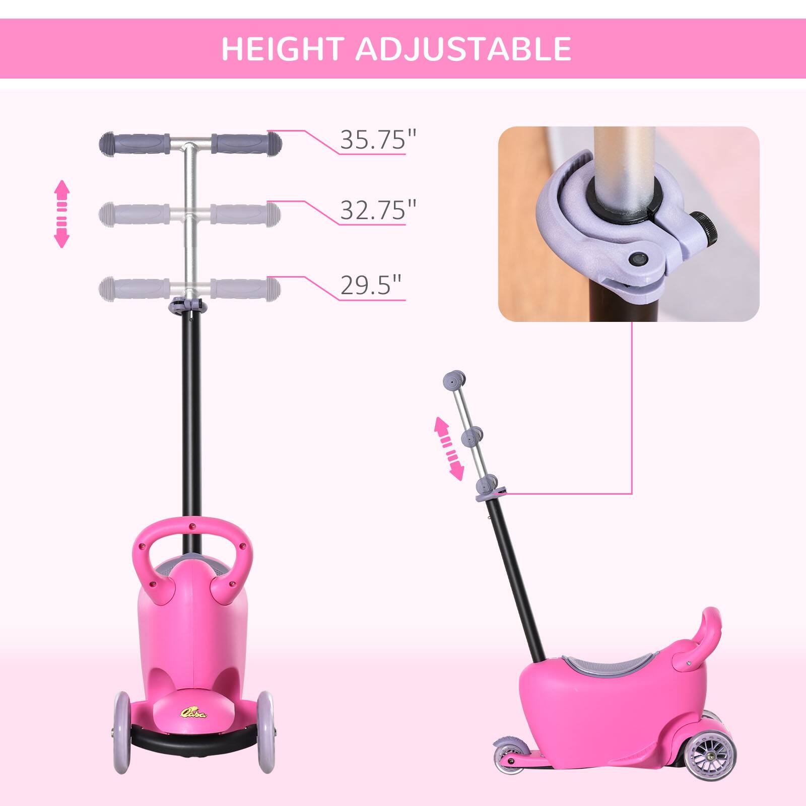 HEIGHT ADJUSTABLE

35.75"
32.75"
29.5"